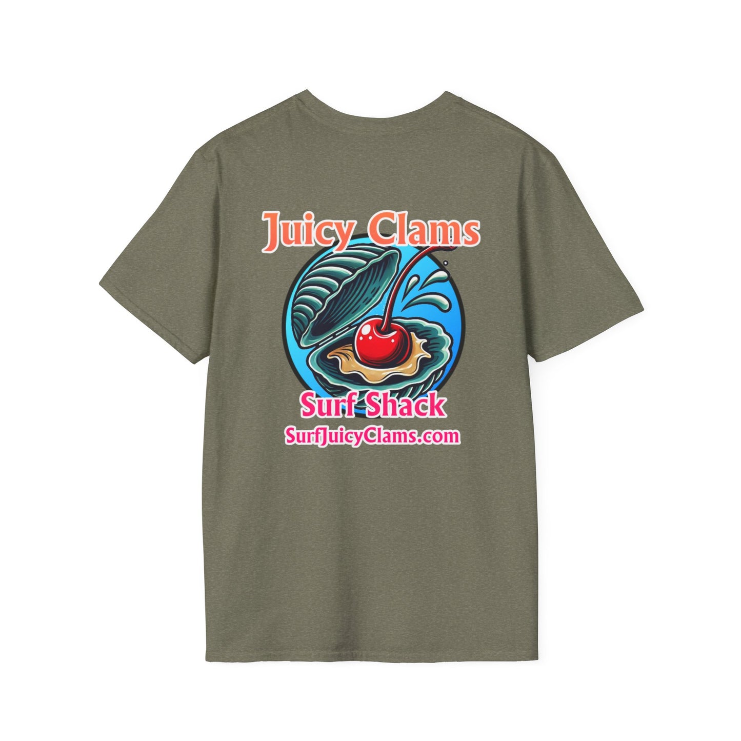 Juicy Clams Unisex Logo T-Shirt (A003)