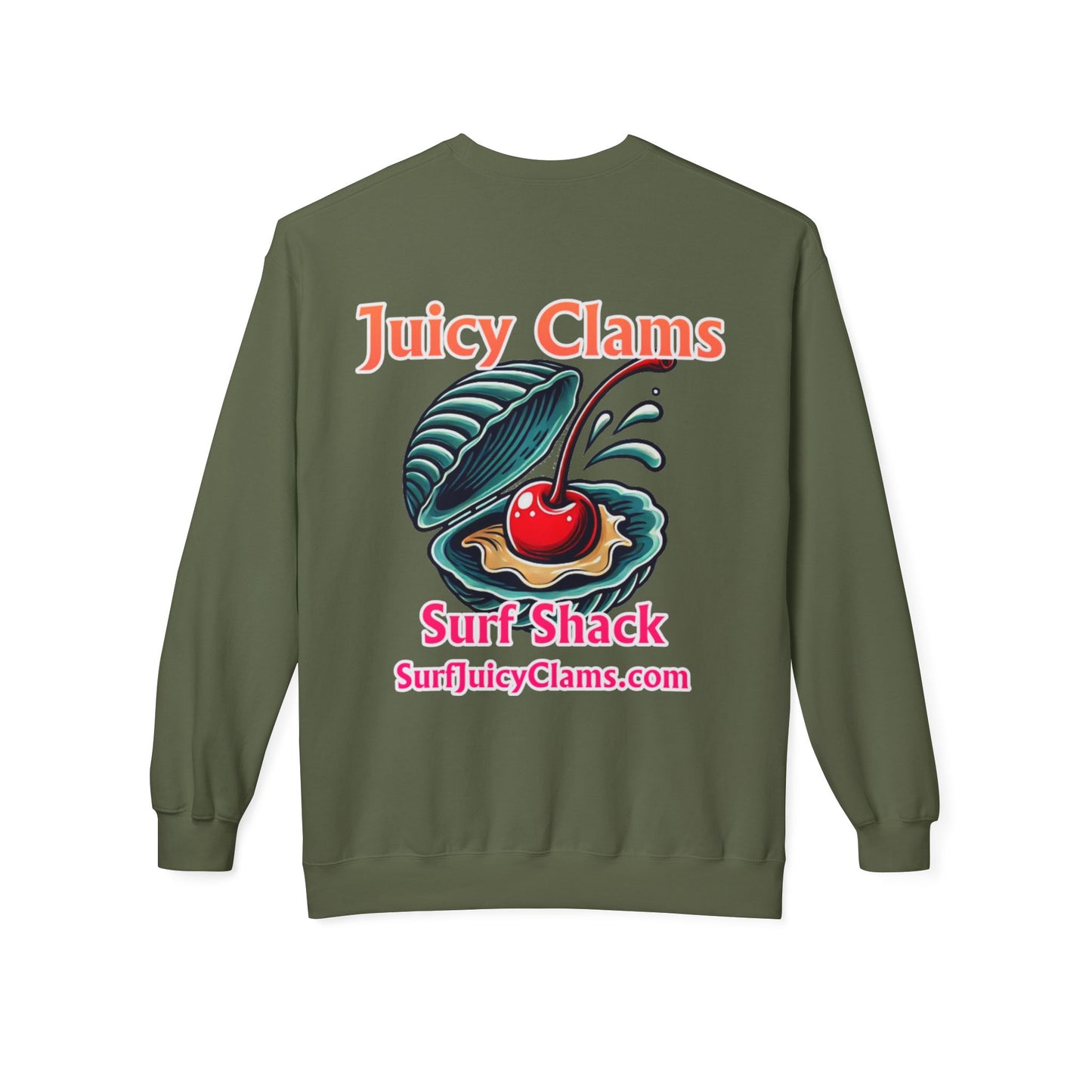 Juicy Clams Unisex Midweight Sweatshirt (A016)