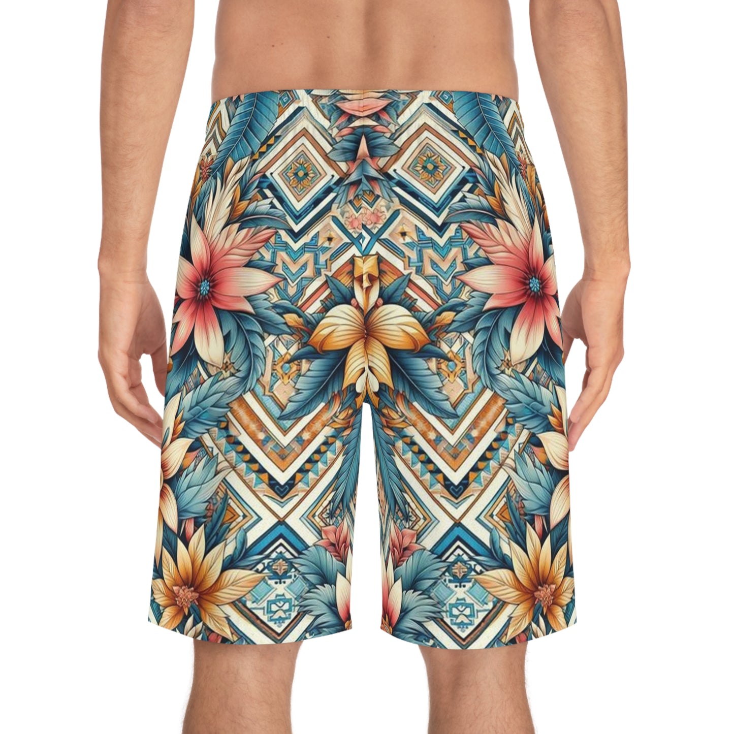 Juicy Clams Men's Board Shorts (1117)