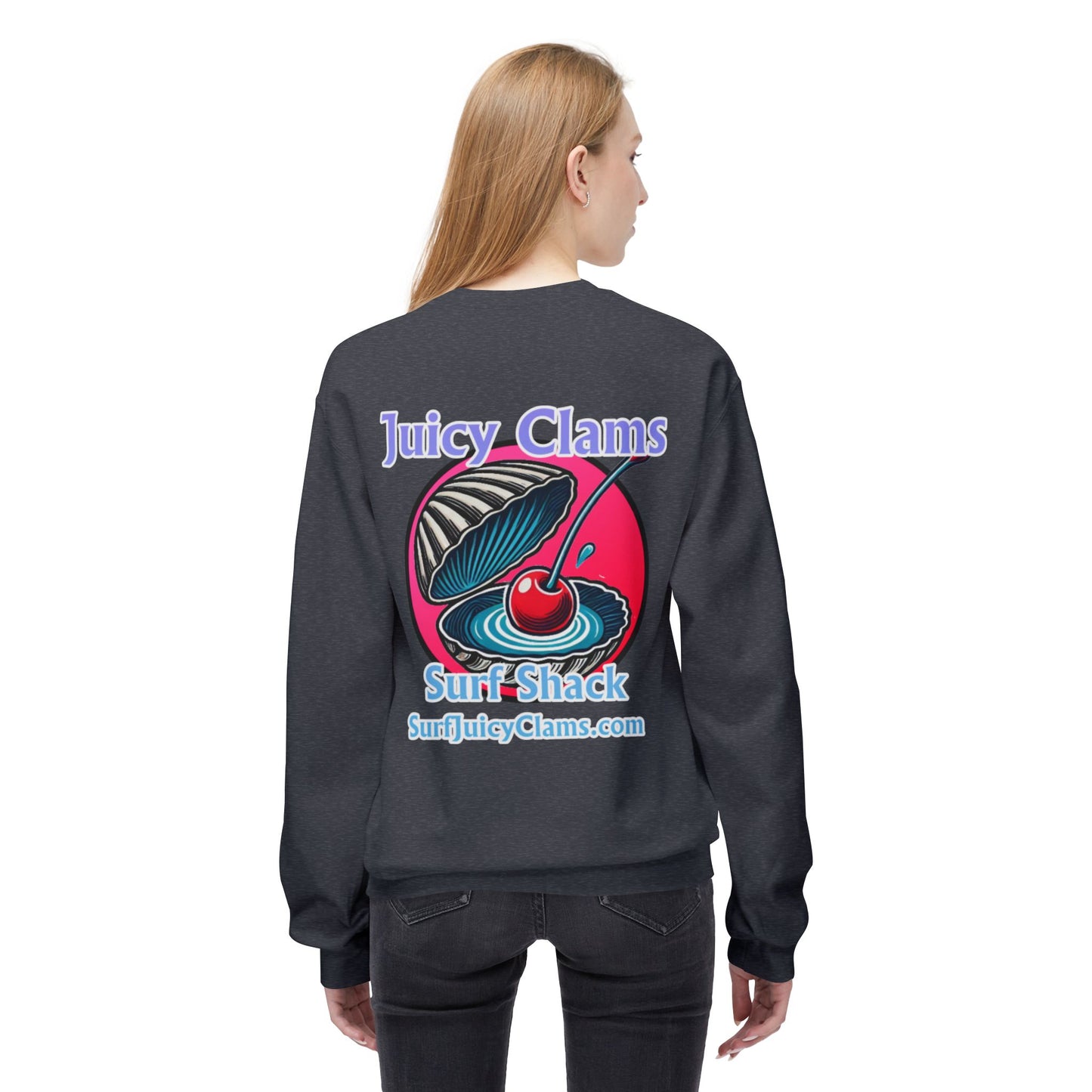 Juicy Clams Unisex Midweight Sweatshirt (A008)