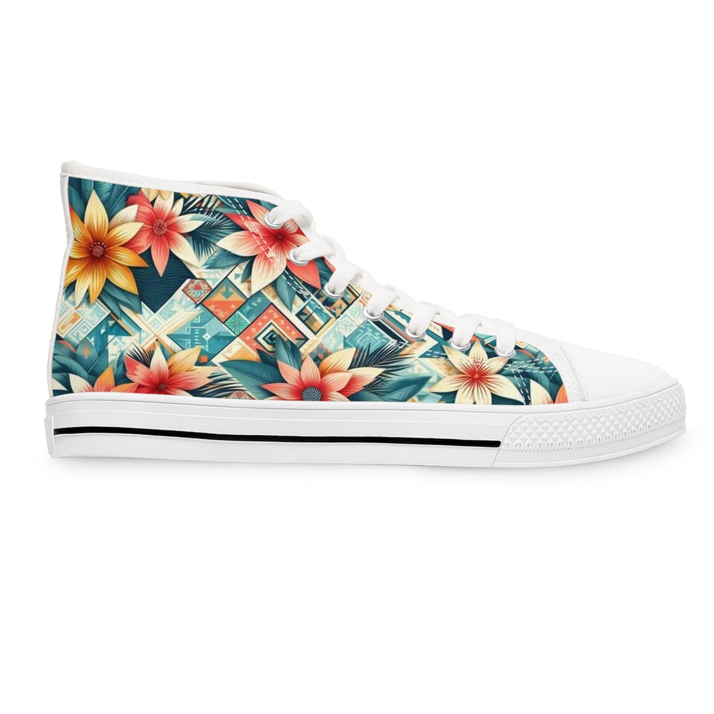 Juicy Clams Women's High Top Sneakers (1028)
