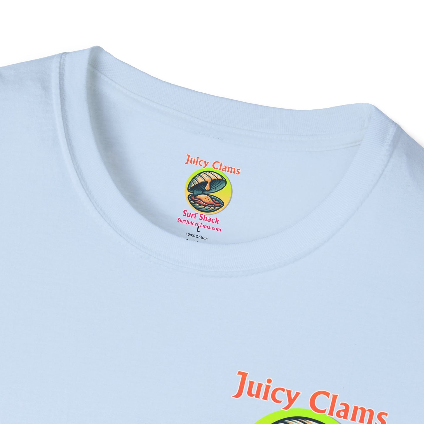 Juicy Clams Unisex Logo T-Shirt (A010)
