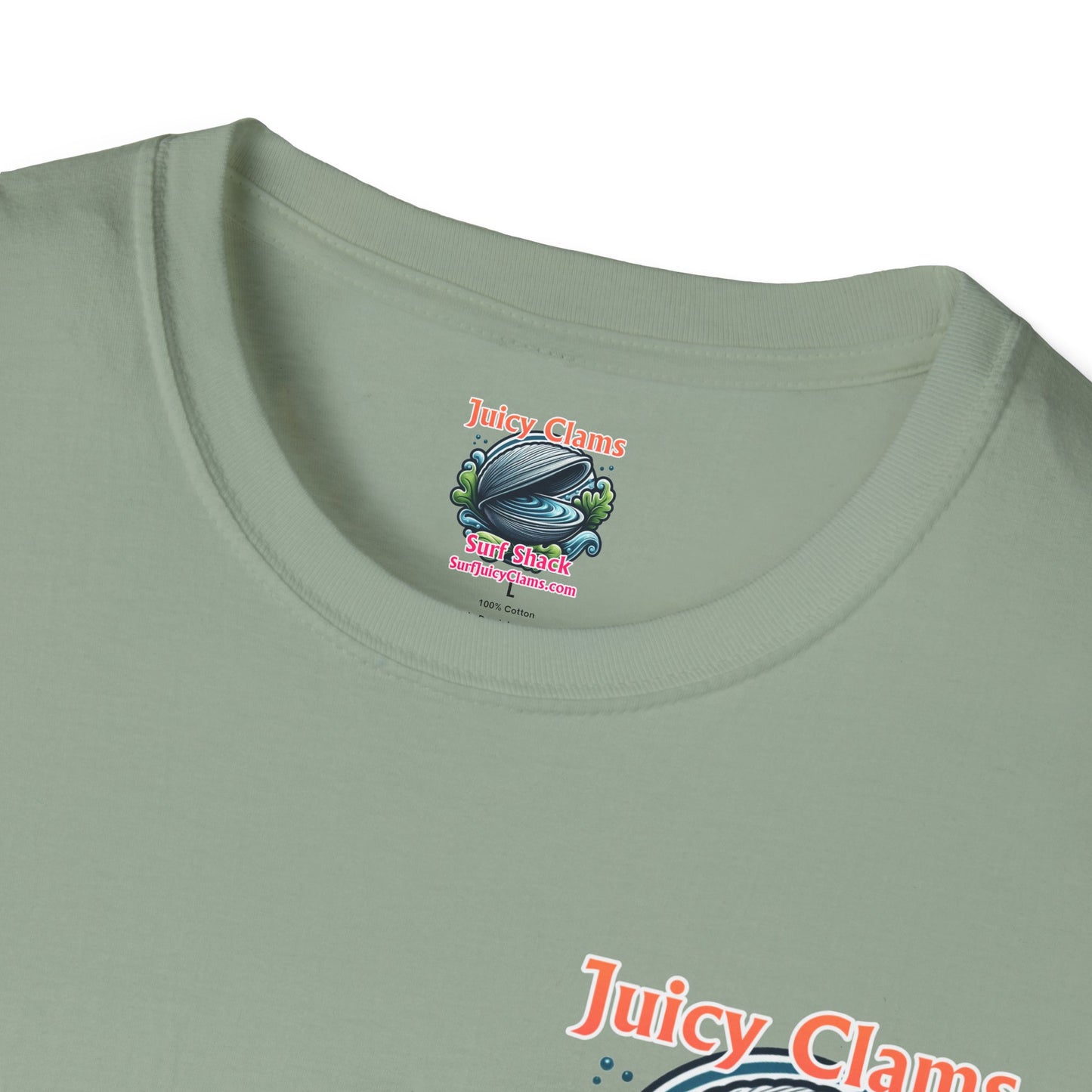 Juicy Clams Unisex Logo T-Shirt (A013)