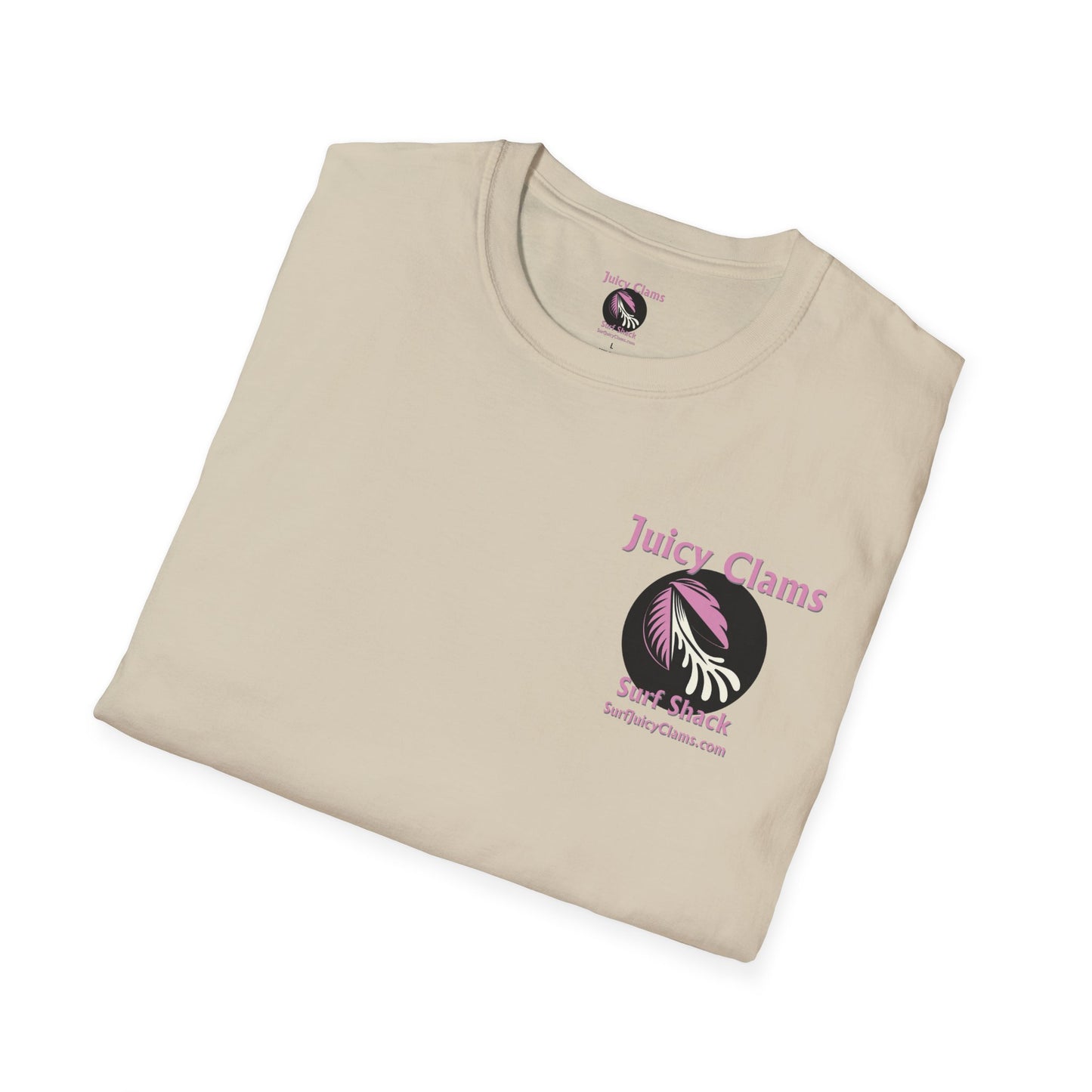 Juicy Clams Unisex Logo T-Shirt (A001)