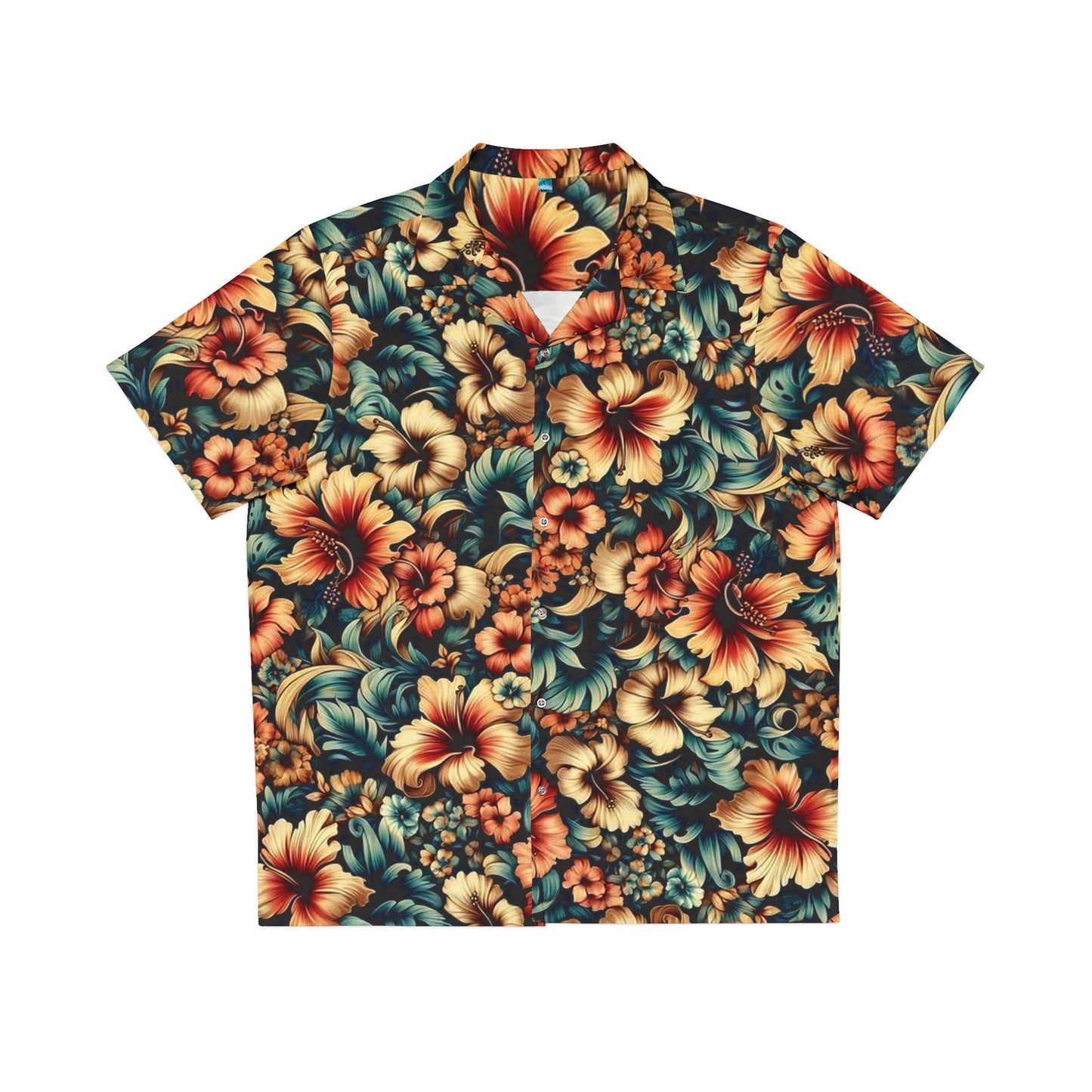 Juicy Clams Men's Hawaiian Shirt (1082)