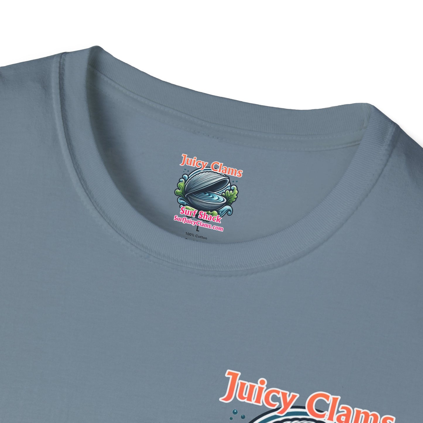 Juicy Clams Unisex Logo T-Shirt (A013)