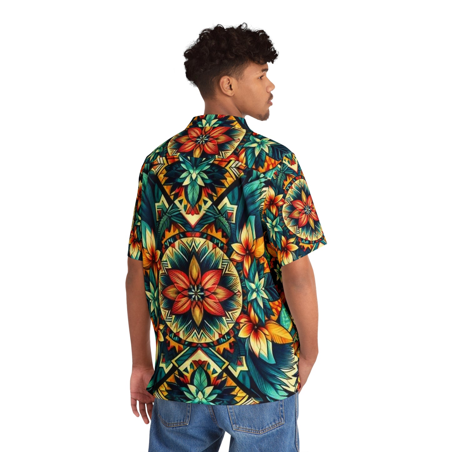 Juicy Clams Men's Hawaiian Shirt (1085)