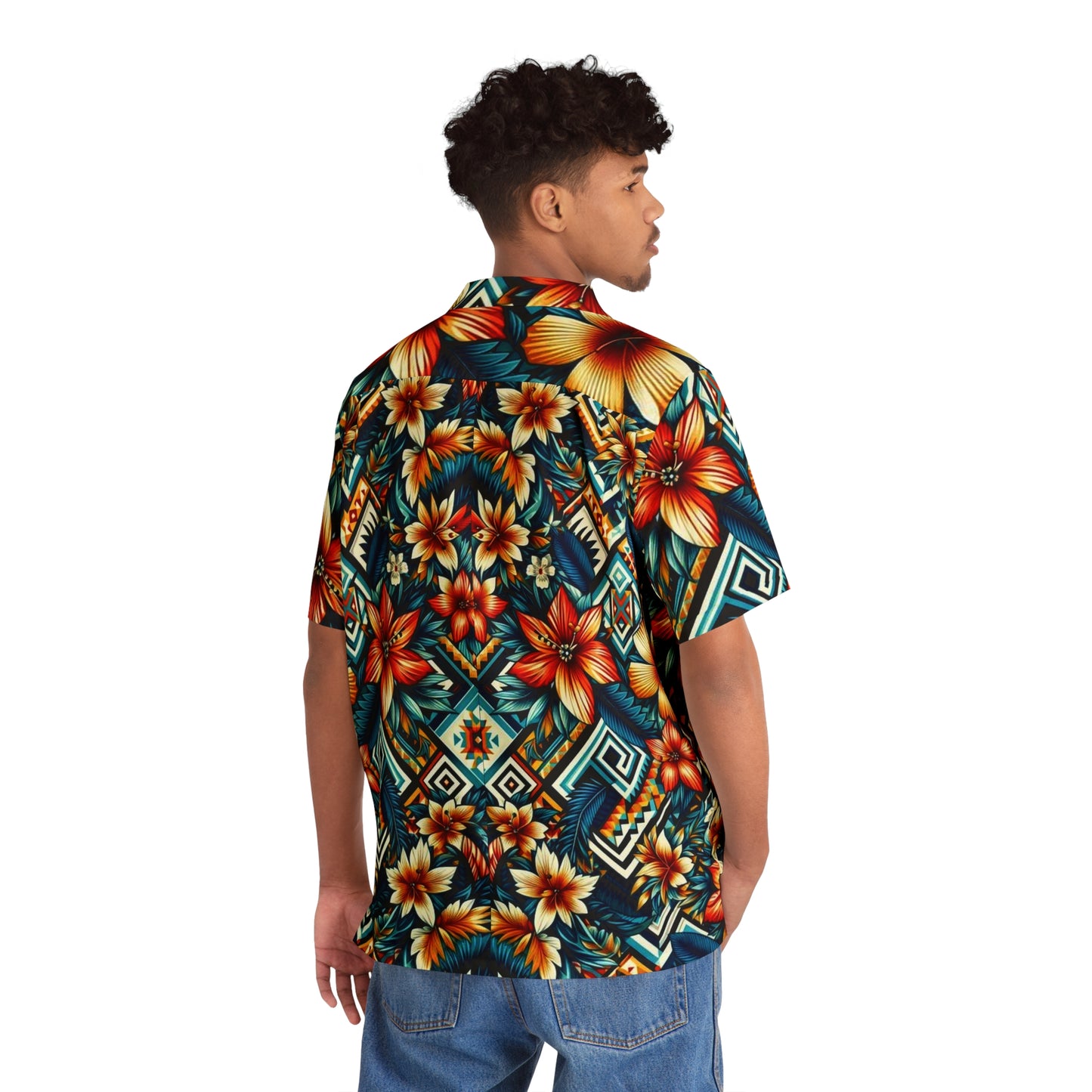 Juicy Clams Men's Hawaiian Shirt (H074)