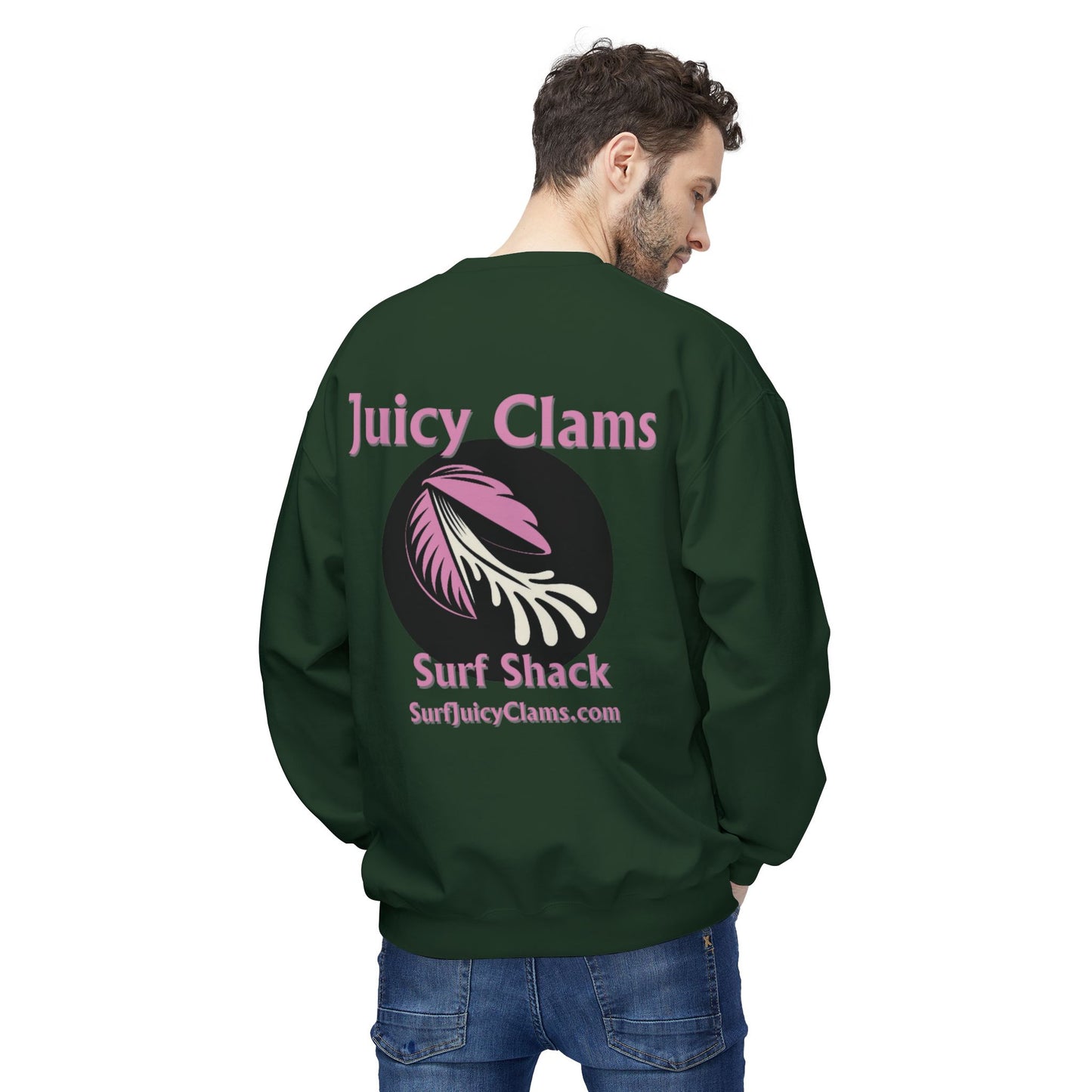 Juicy Clams Unisex Midweight Sweatshirt (A001)