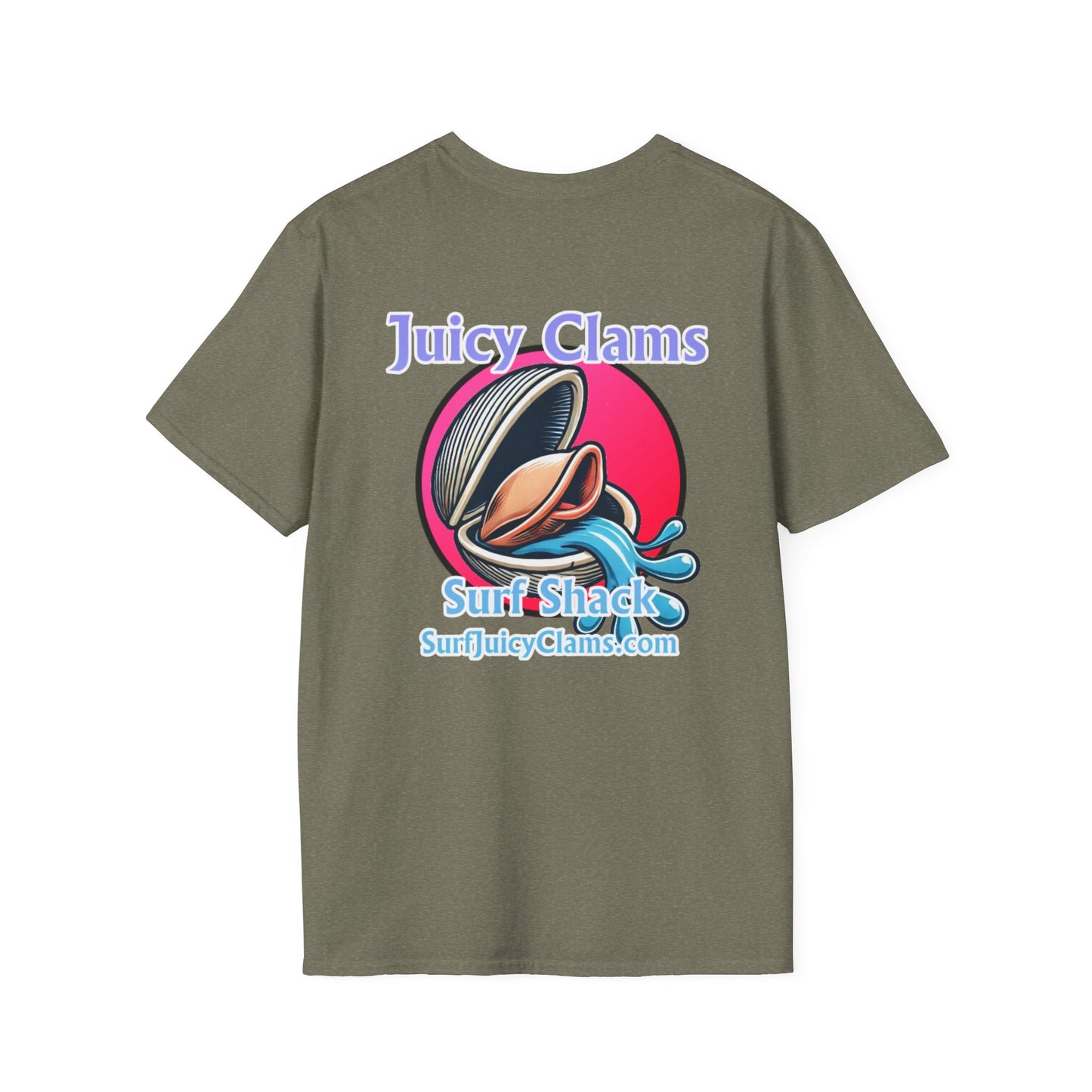 Juicy Clams Unisex Logo T-Shirt (A007)