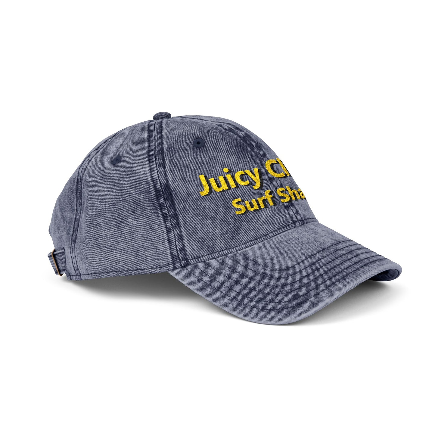 Juicy Clams Embroidered Vintage Cap (E007)