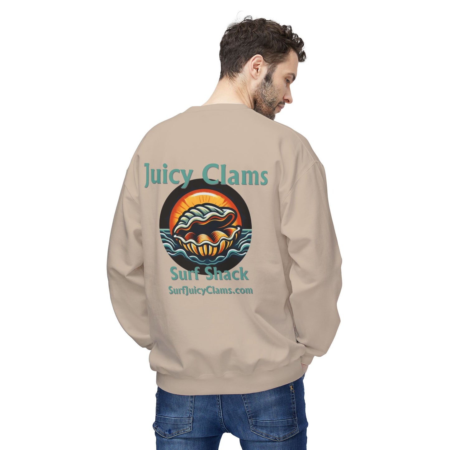 Juicy Clams Unisex Midweight Sweatshirt (A002)