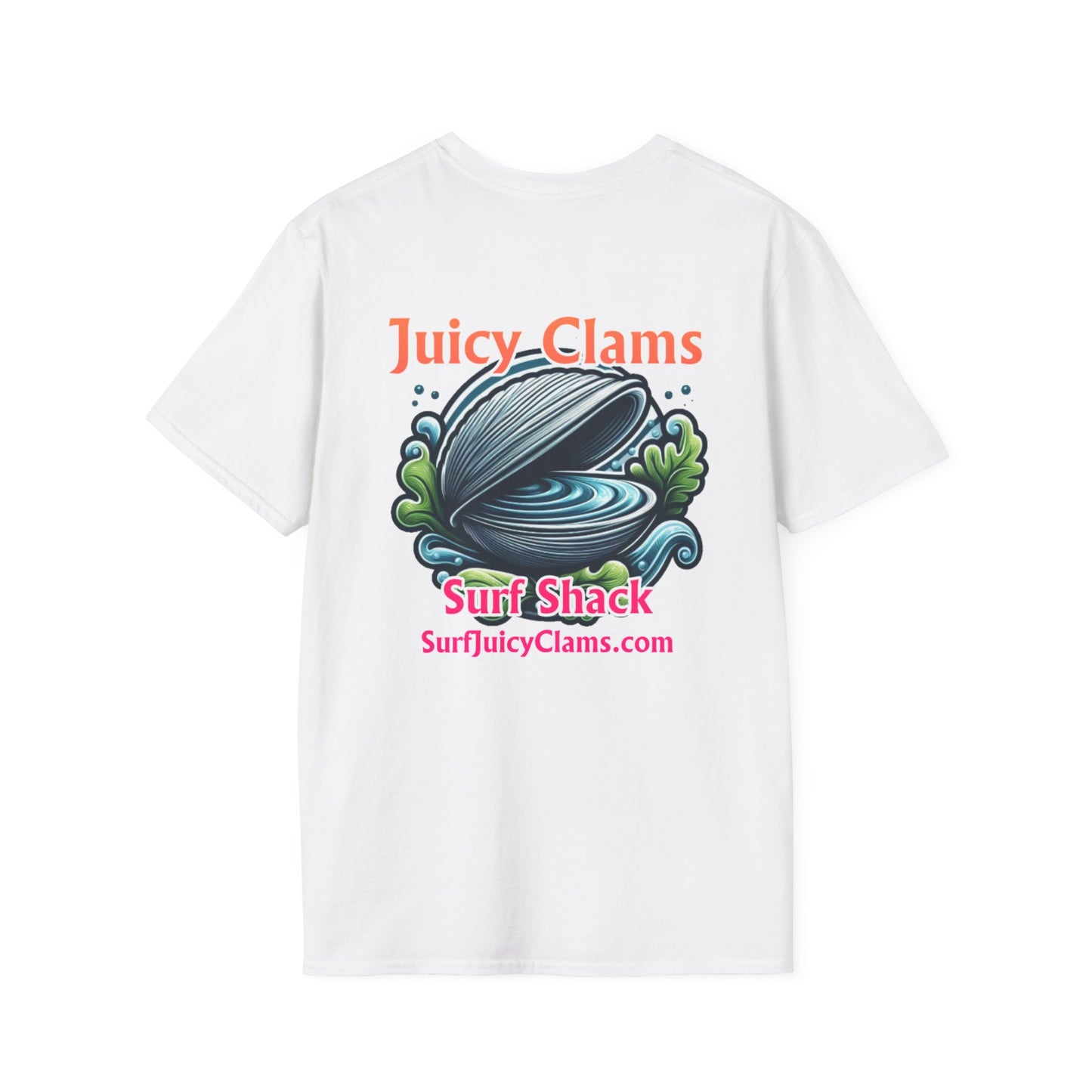 Juicy Clams Unisex Logo T-Shirt (A013)
