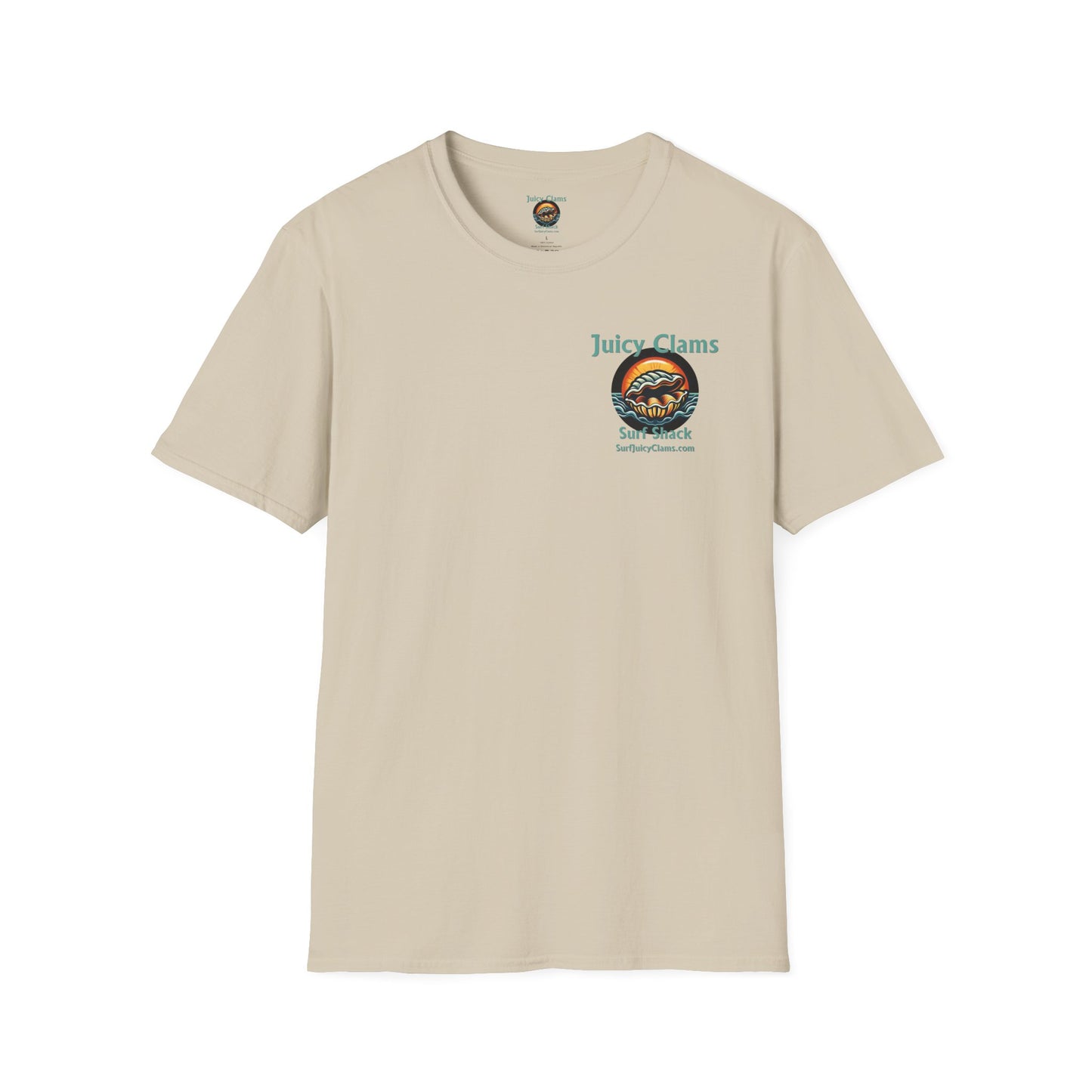 Juicy Clams Unisex Logo T-Shirt (A002)