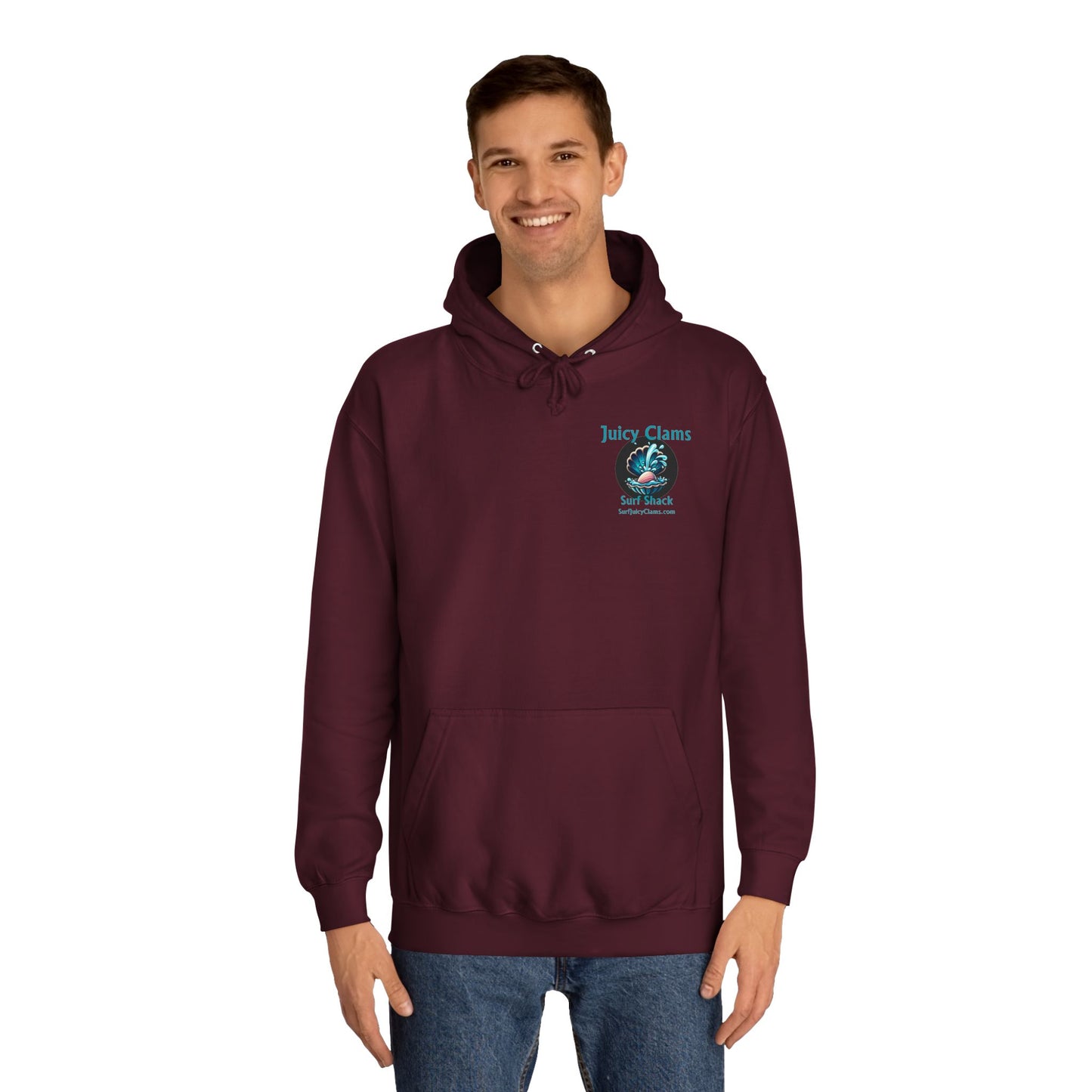 Juicy Clams Unisex College Hoodie (A004)