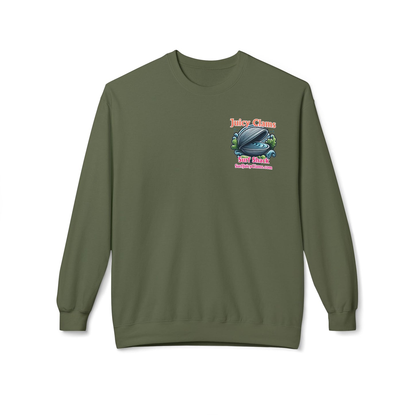 Juicy Clams Unisex Midweight Sweatshirt (A013)