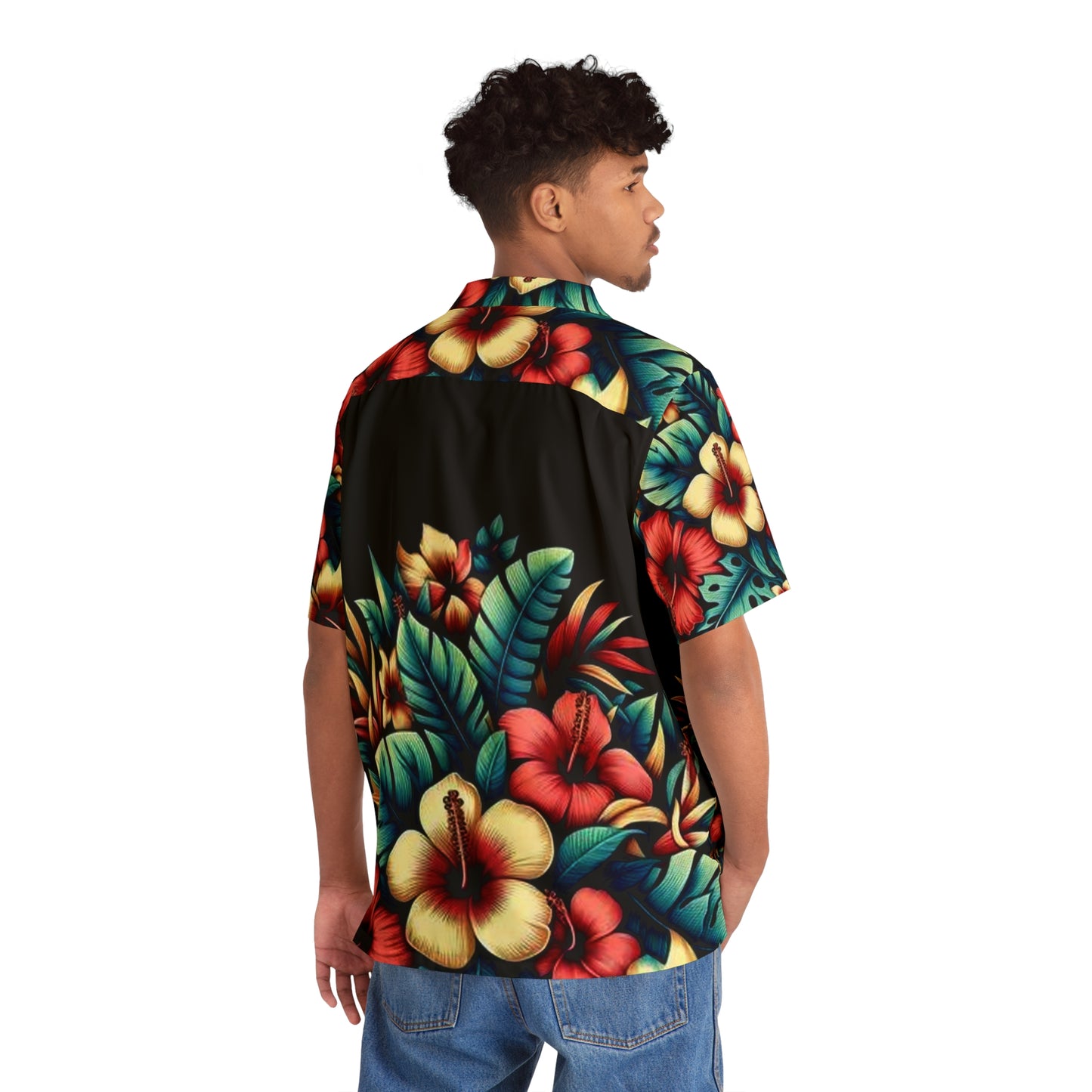 Juicy Clams Men's Hawaiian Shirt (1088)