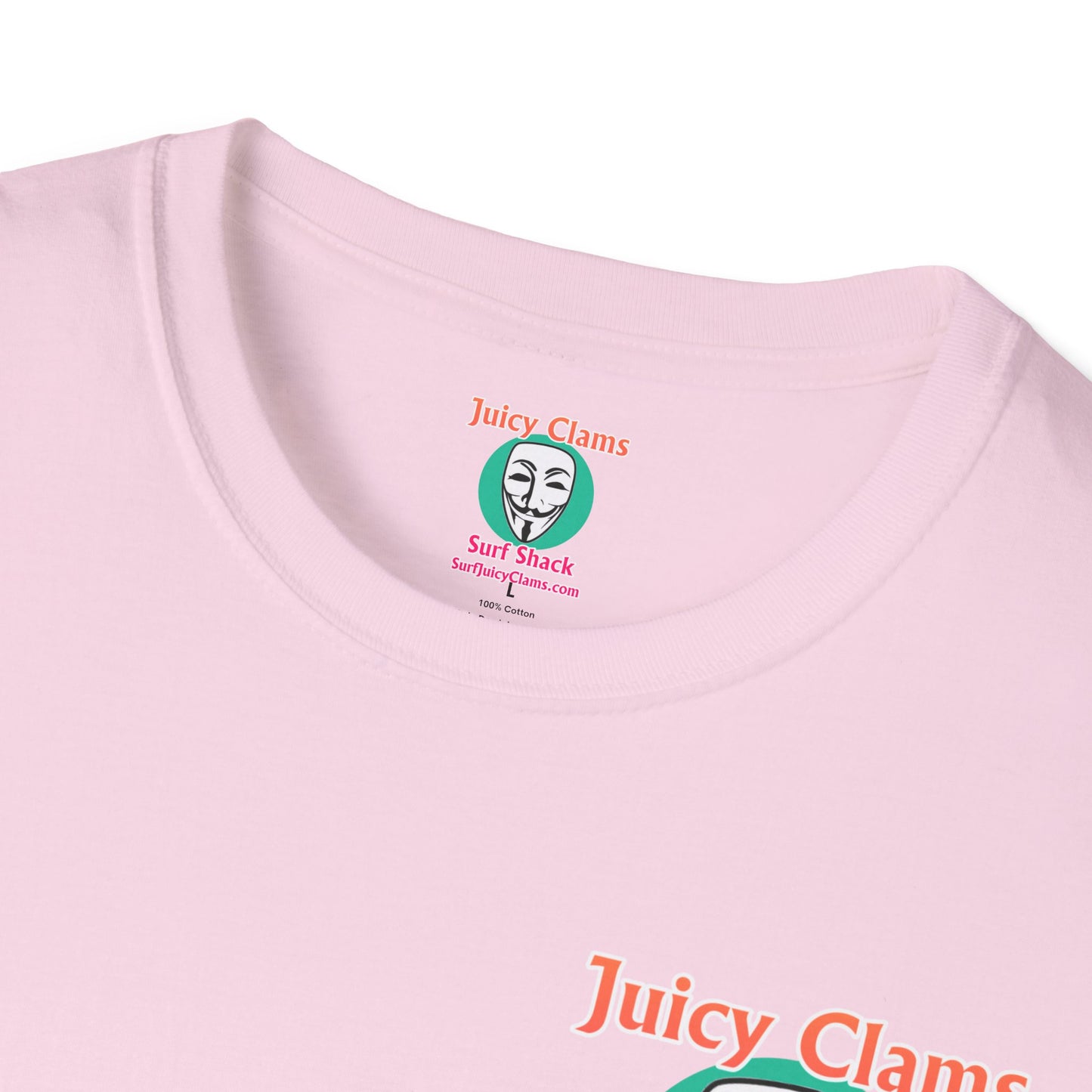 Juicy Clams Unisex Logo T-Shirt (A009)