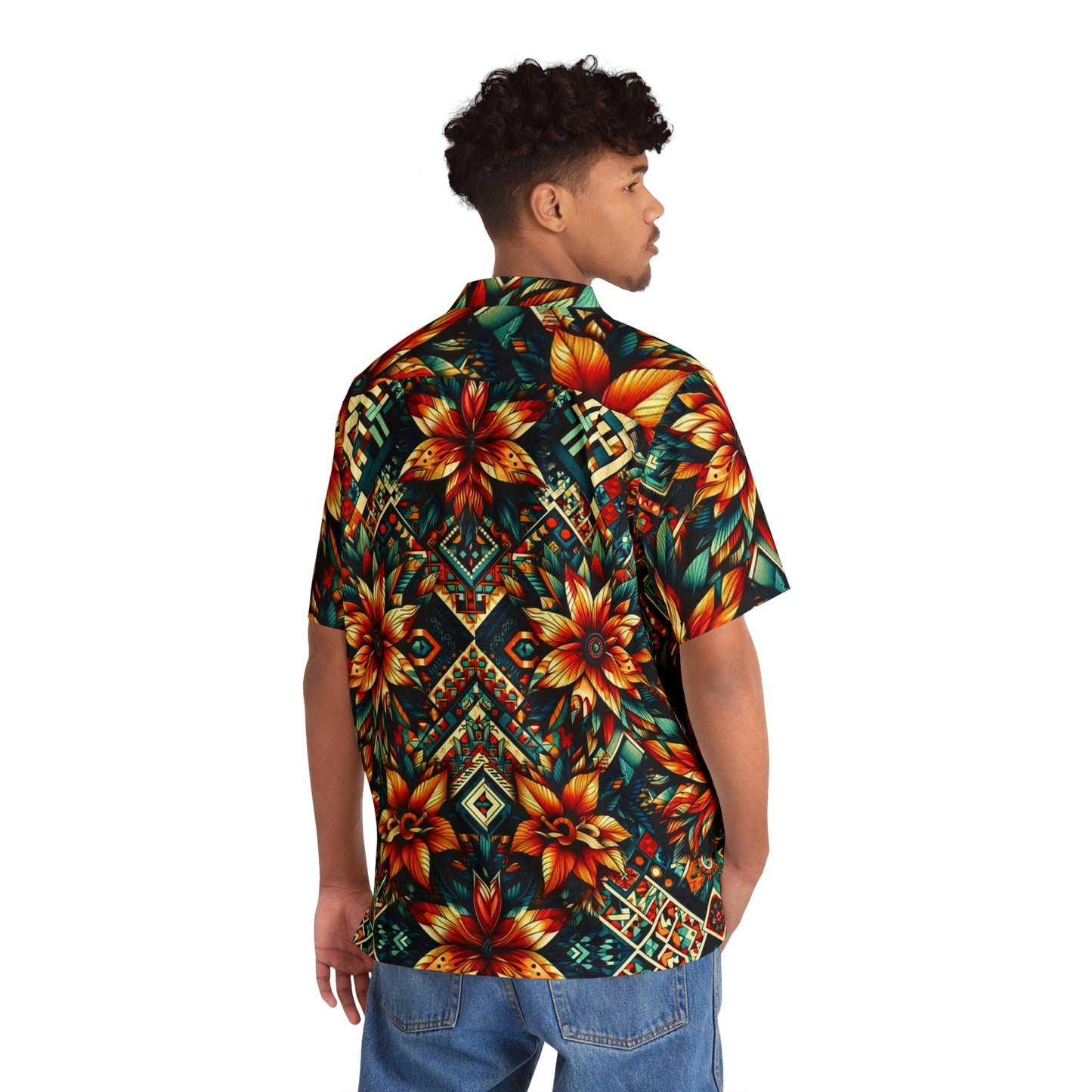 Juicy Clams Men's Hawaiian Shirt (H069)