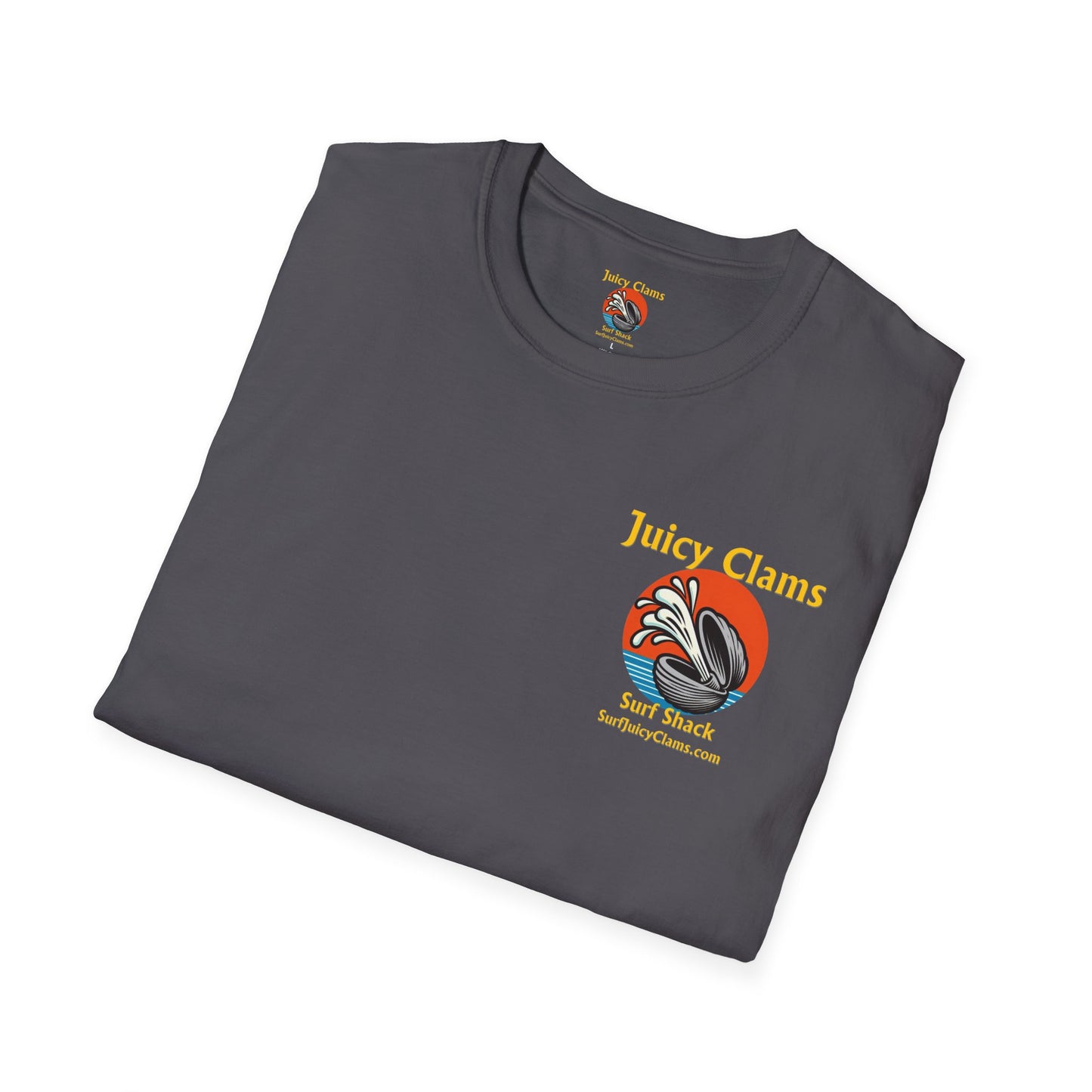 Juicy Clams Unisex Logo T-Shirt (A005)