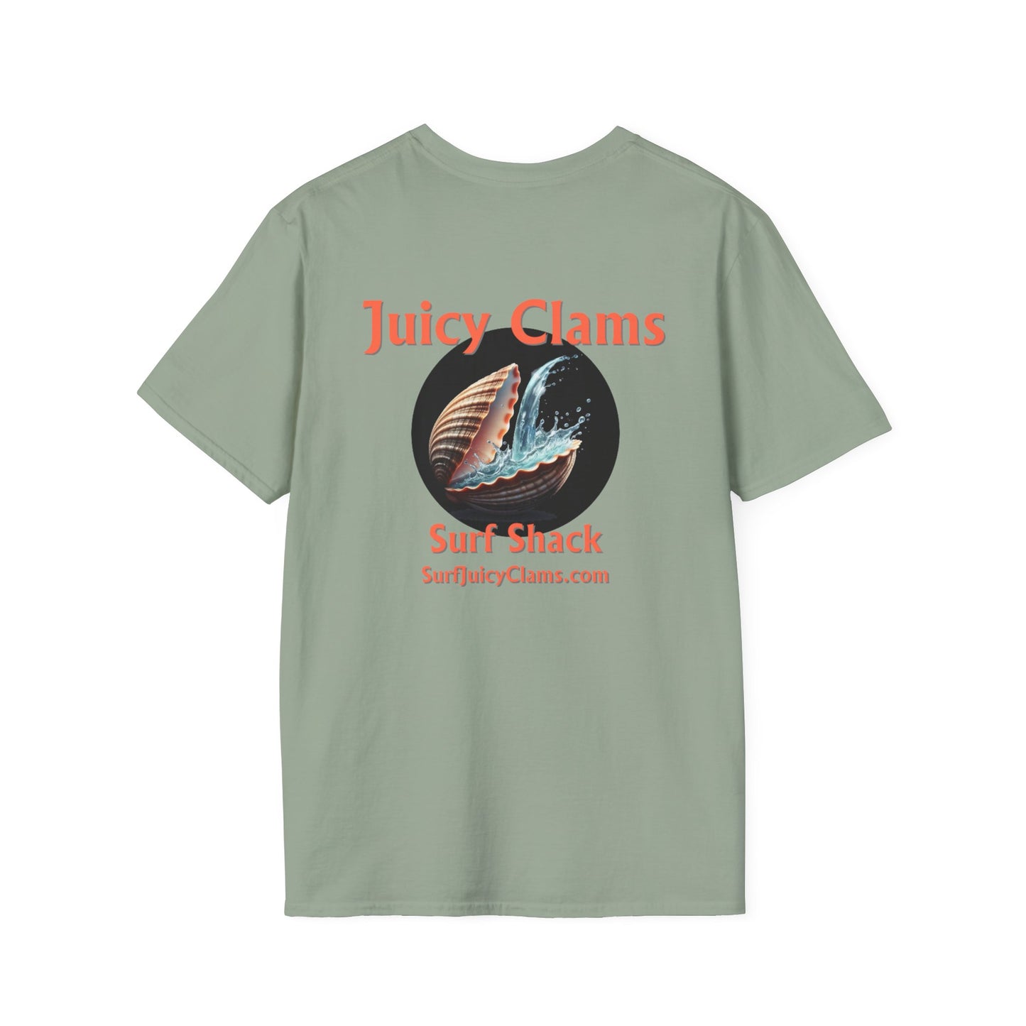 Juicy Clams Unisex Logo T-Shirt (A011)