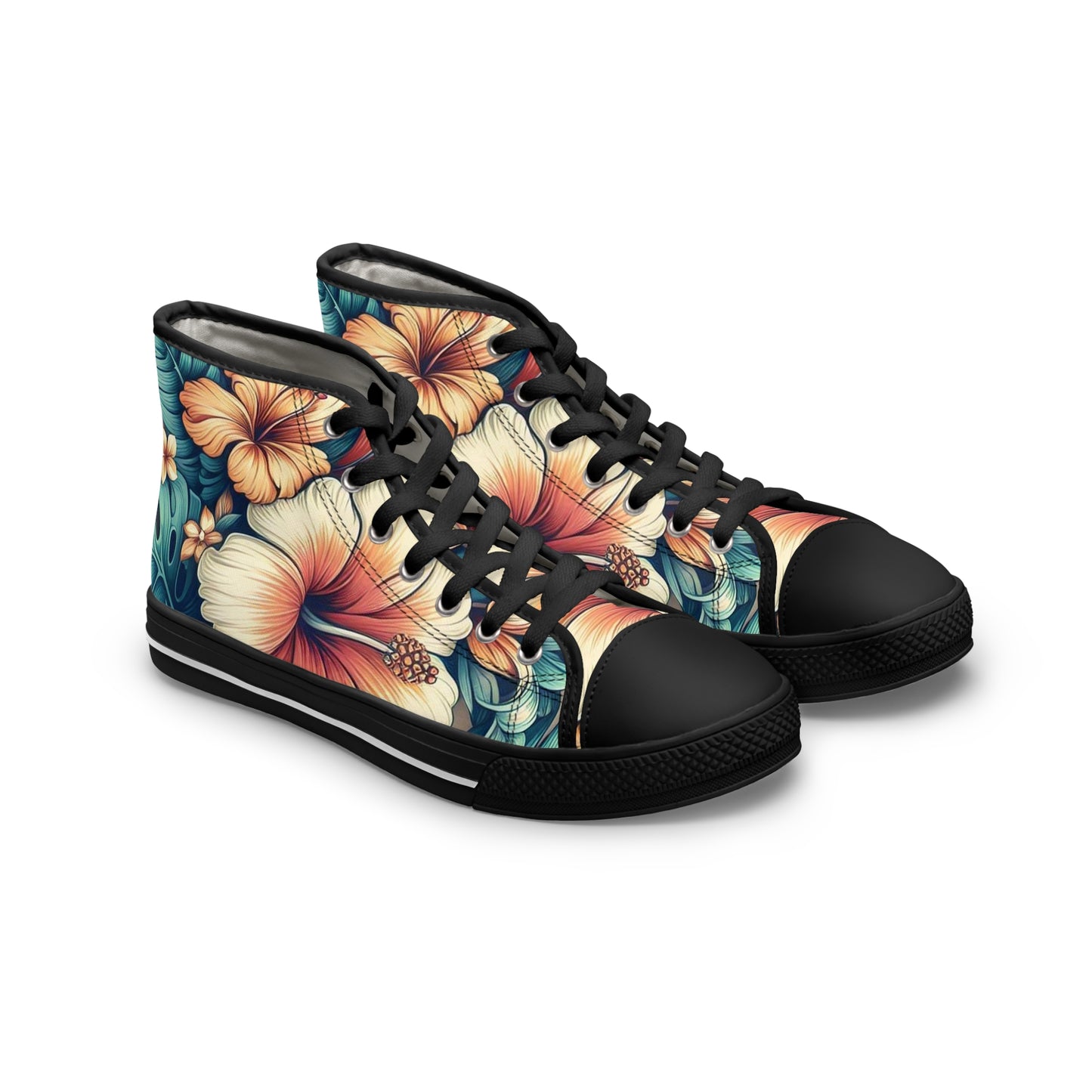 Juicy Clams Women's High Top Sneakers (1090)