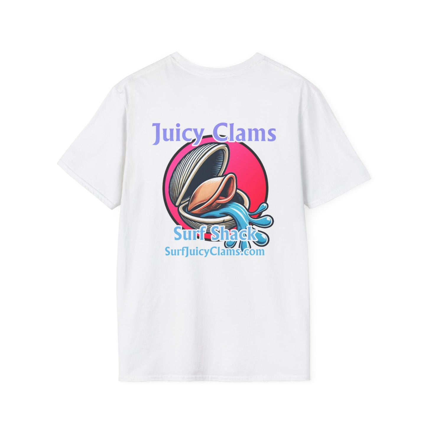 Juicy Clams Unisex Logo T-Shirt (A007)
