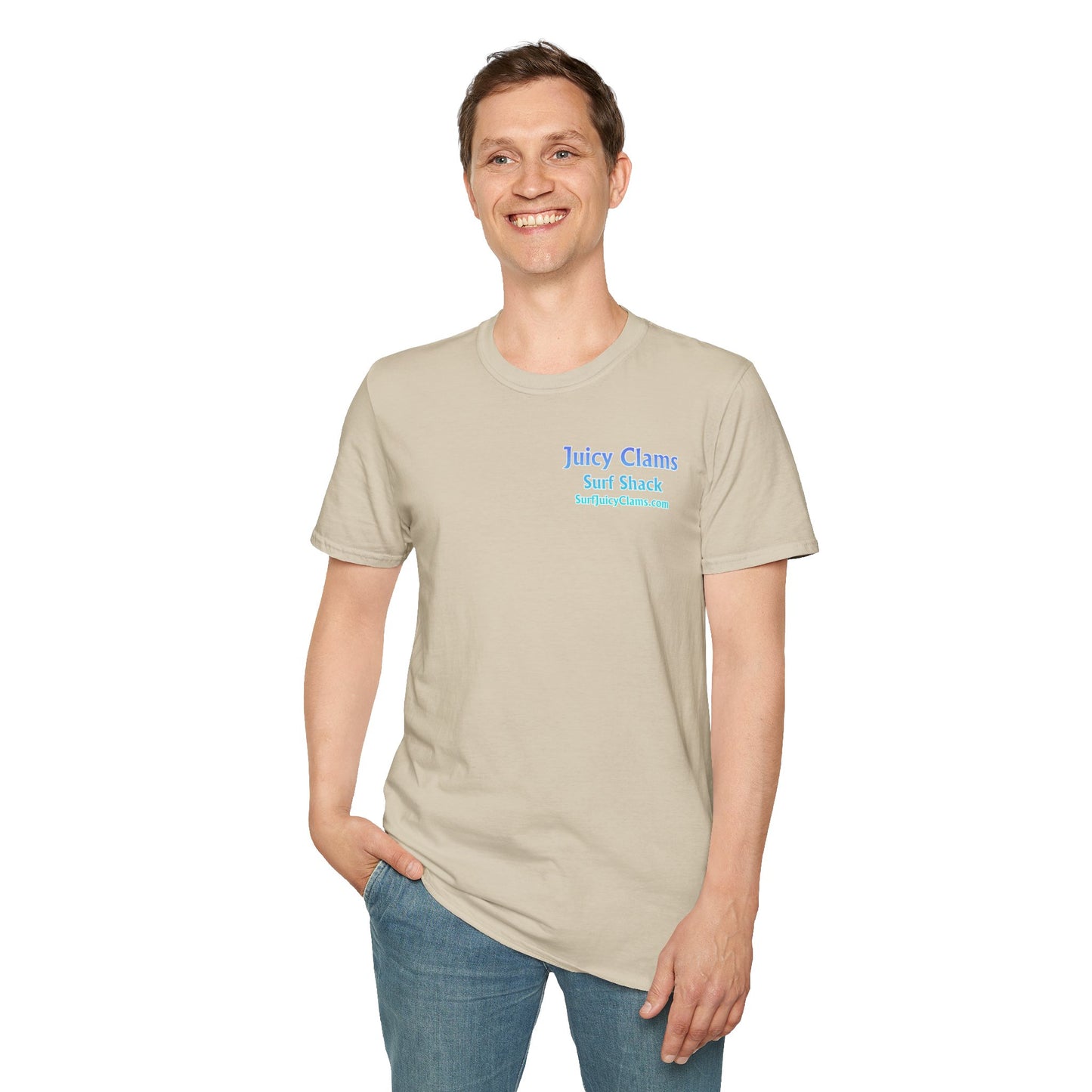 Juicy Clams Unisex Logo T-Shirt (A201)