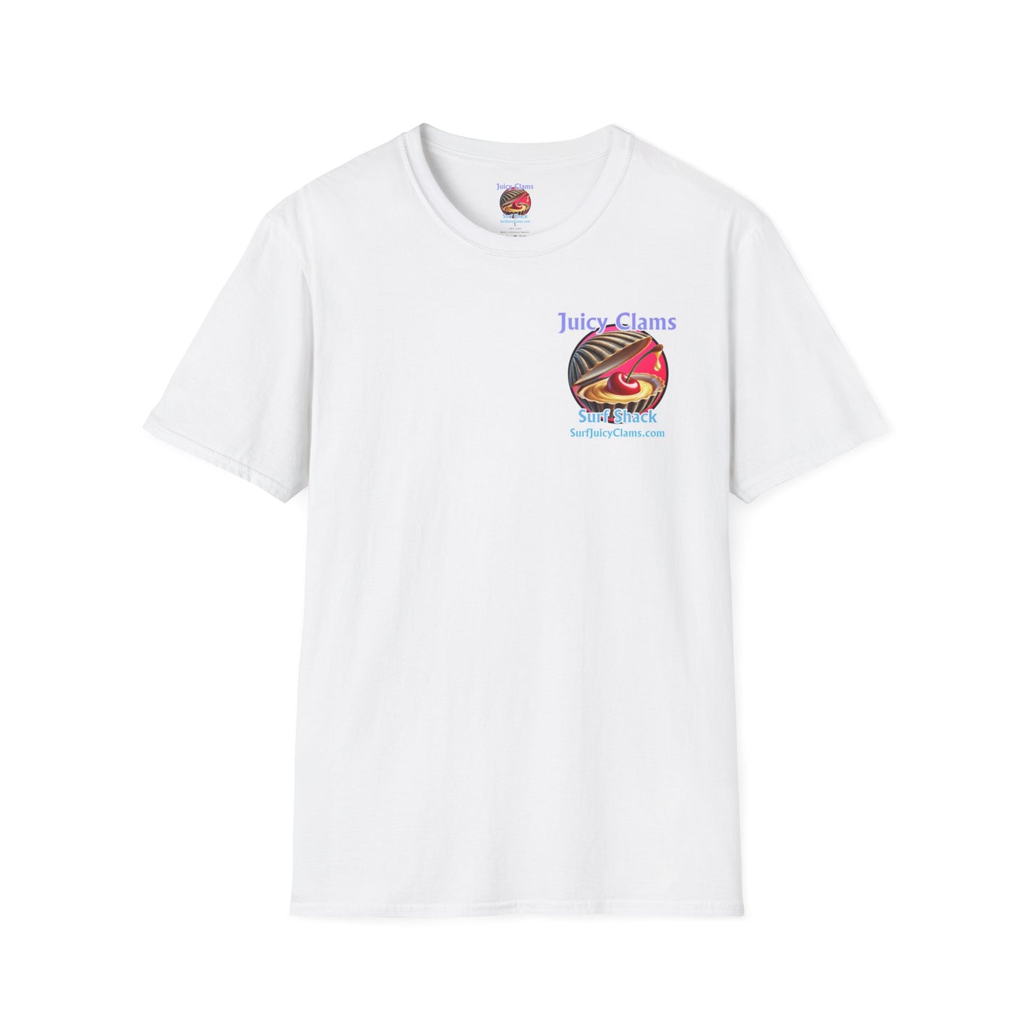 Juicy Clams Unisex Logo T-Shirt (A012)