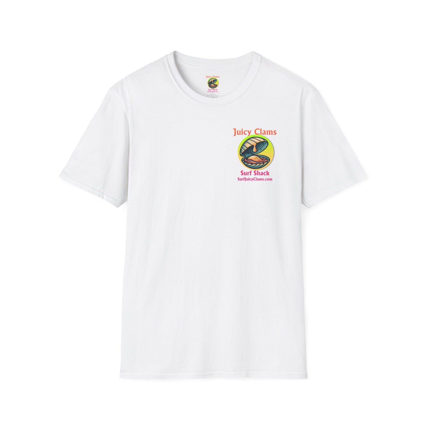 Juicy Clams Unisex Logo T-Shirt (A010)