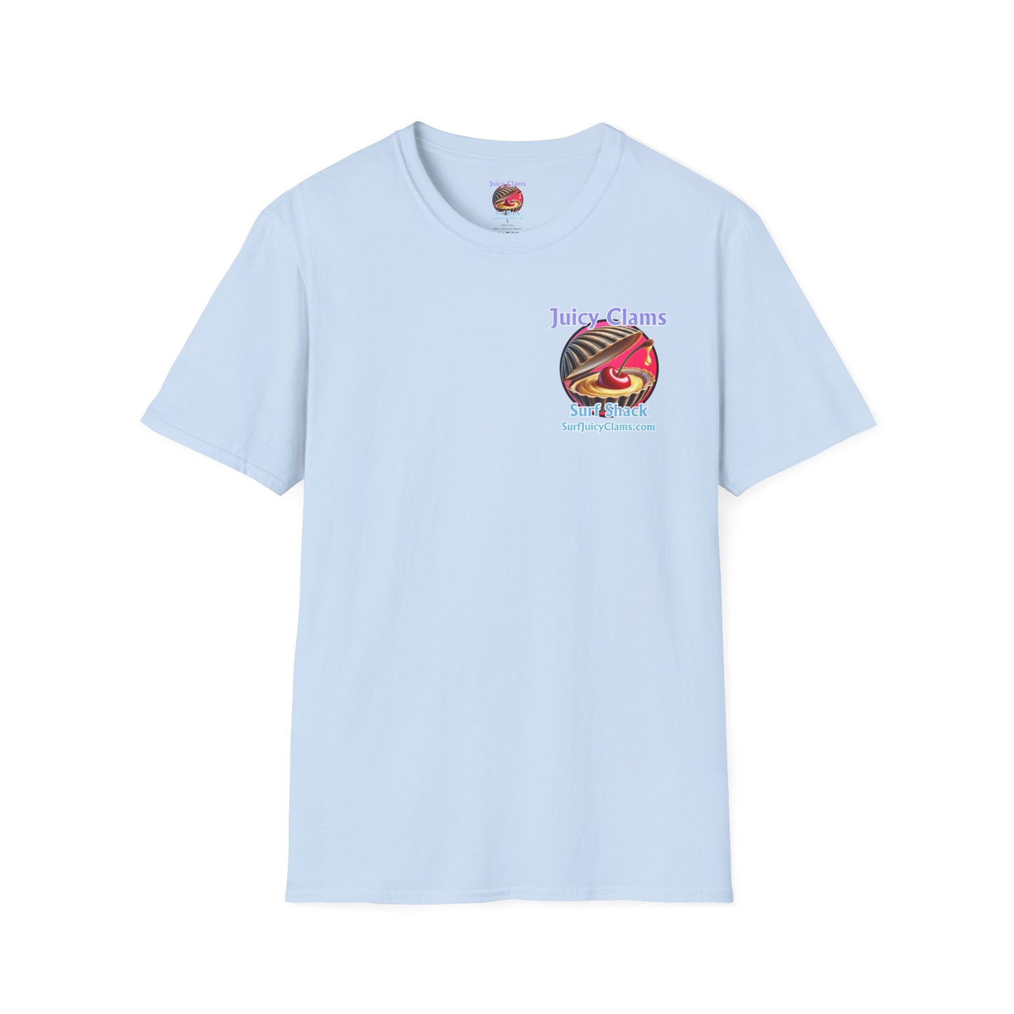 Juicy Clams Unisex Logo T-Shirt (A012)