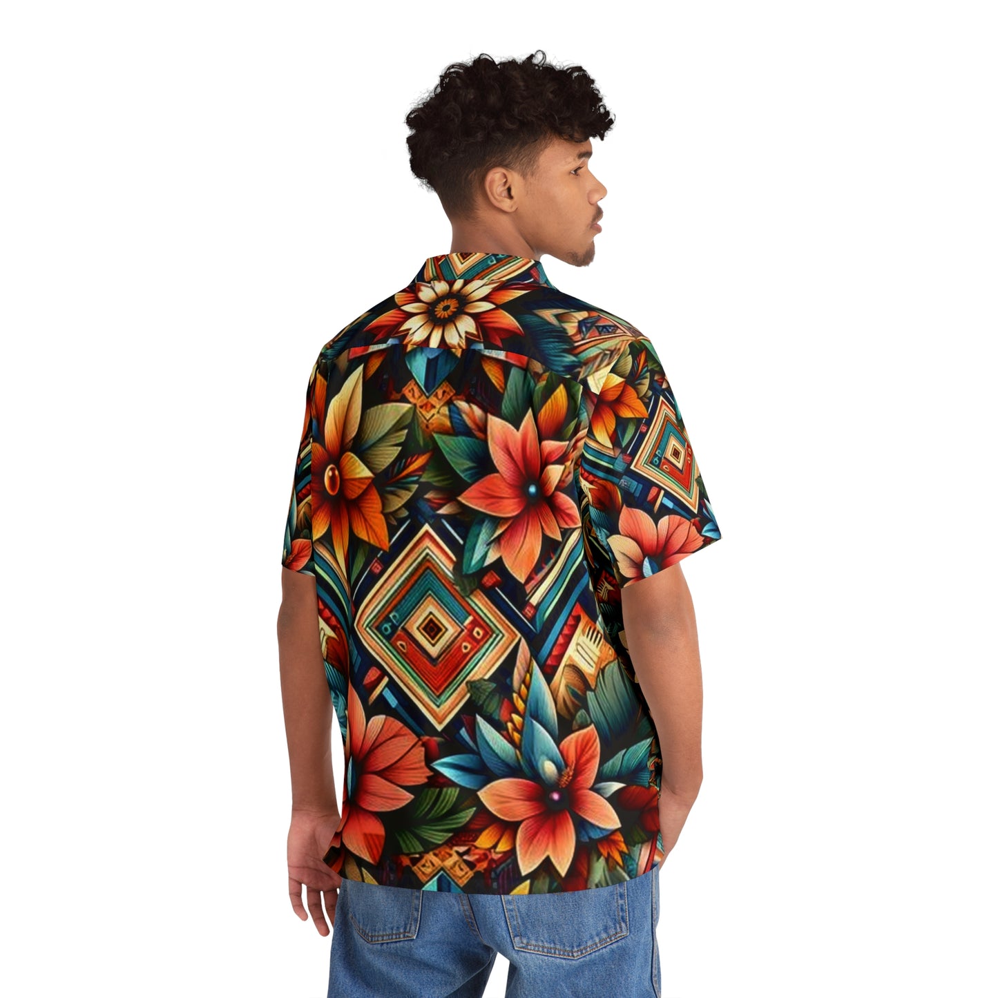 Juicy Clams Men's Hawaiian Shirt (1146)