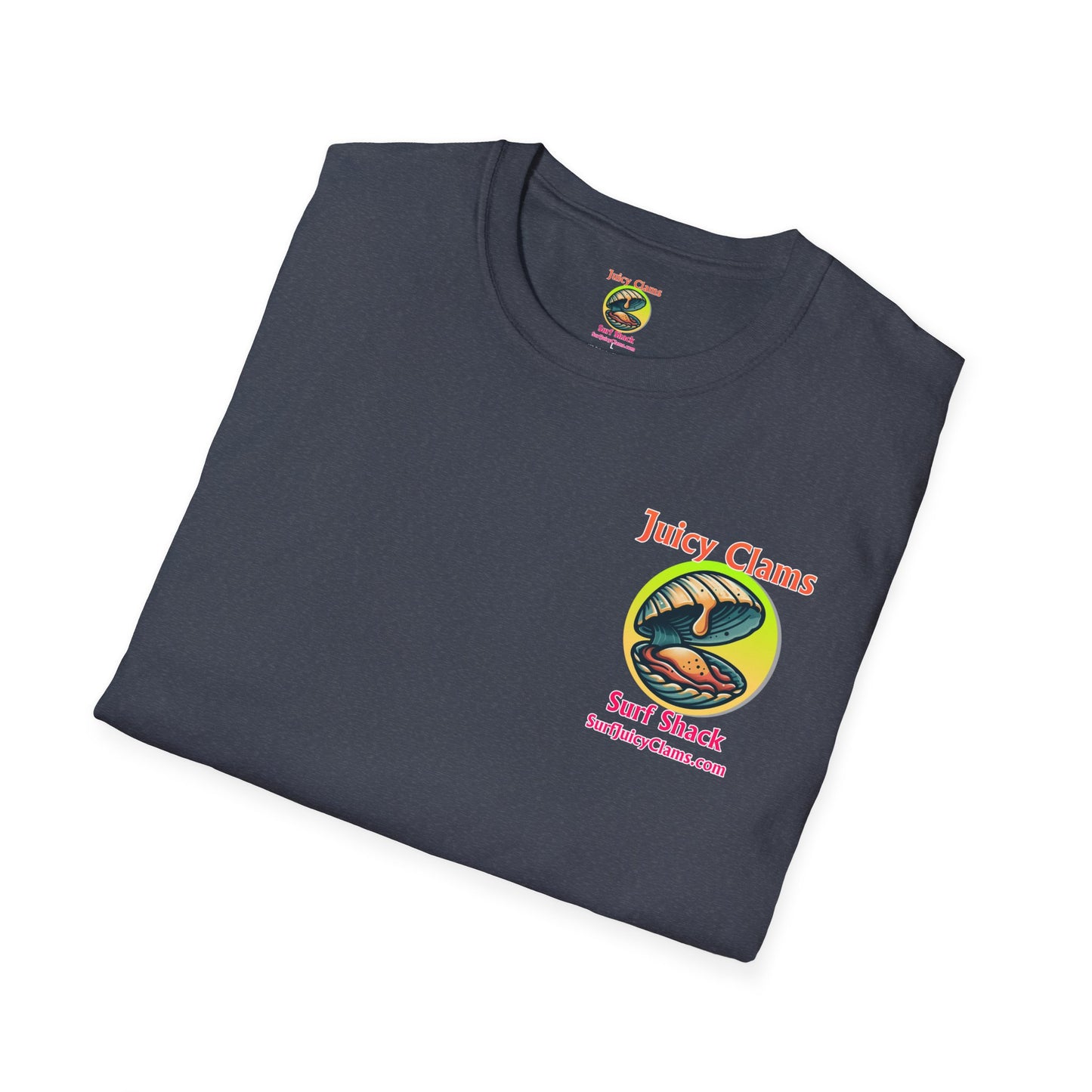 Juicy Clams Unisex Logo T-Shirt (A010)