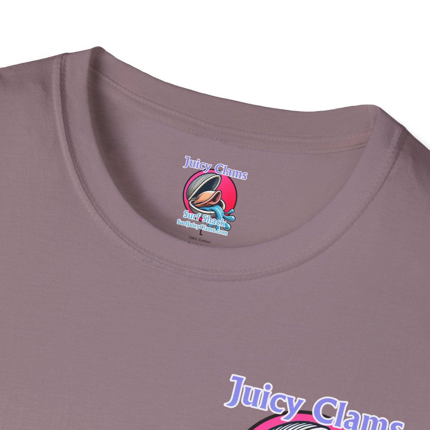 Juicy Clams Unisex Logo T-Shirt (A007)
