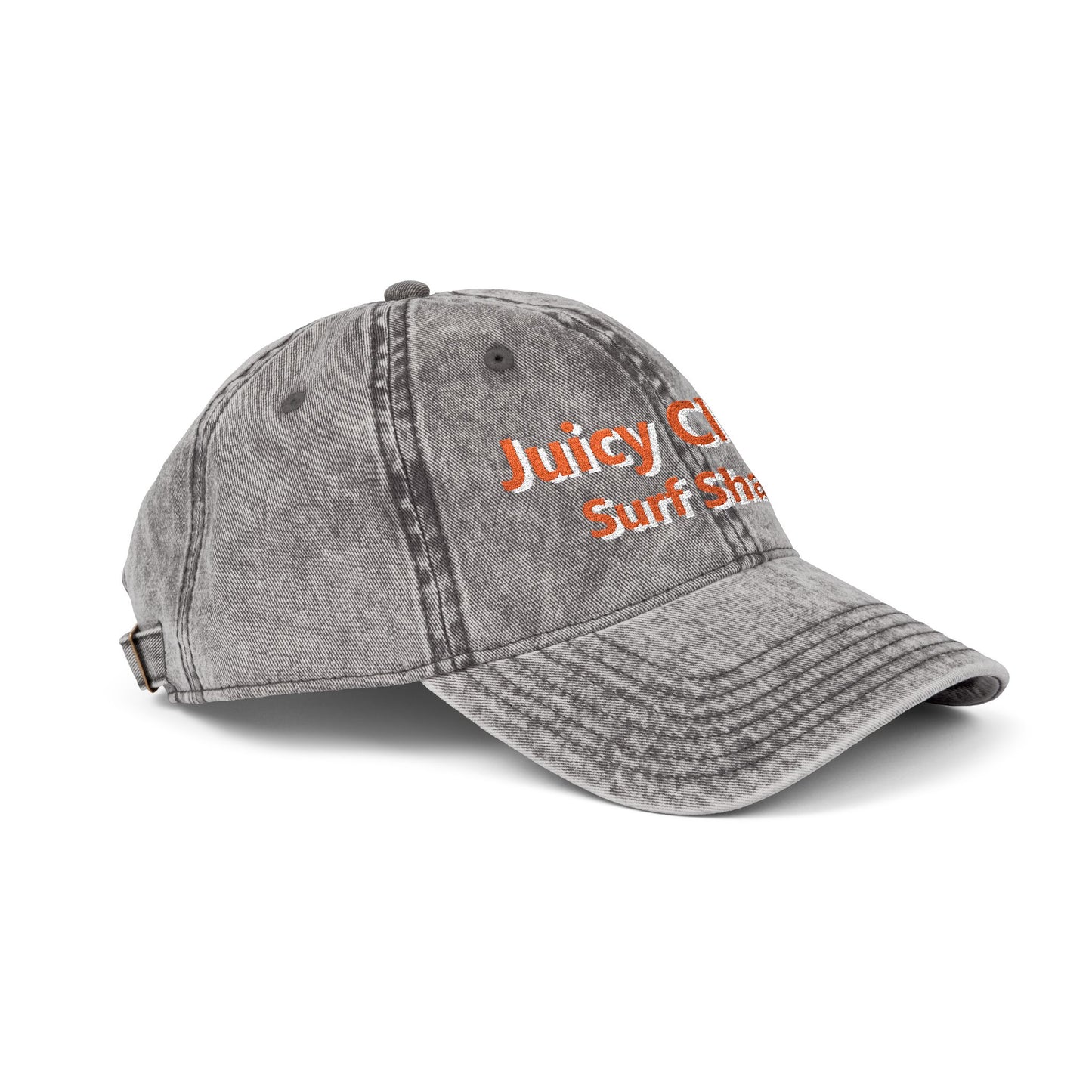 Juicy Clams Embroidered Vintage Cap (E004)