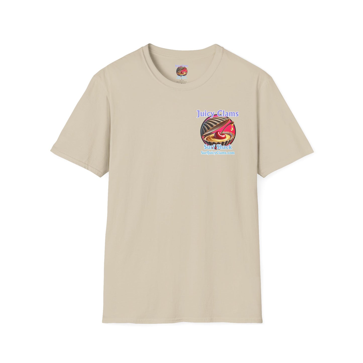 Juicy Clams Unisex Logo T-Shirt (A012)