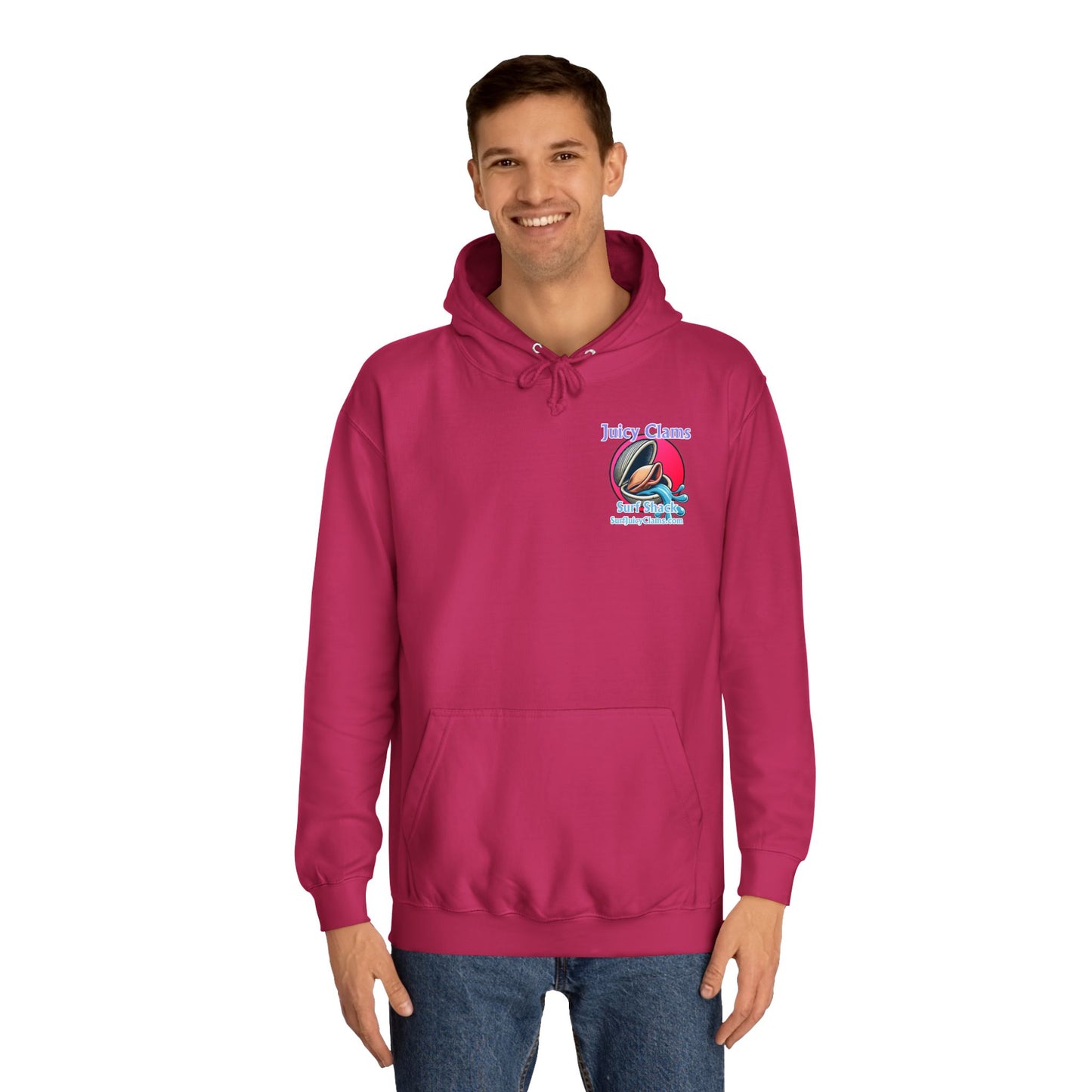 Juicy Clams Unisex College Hoodie (A007)
