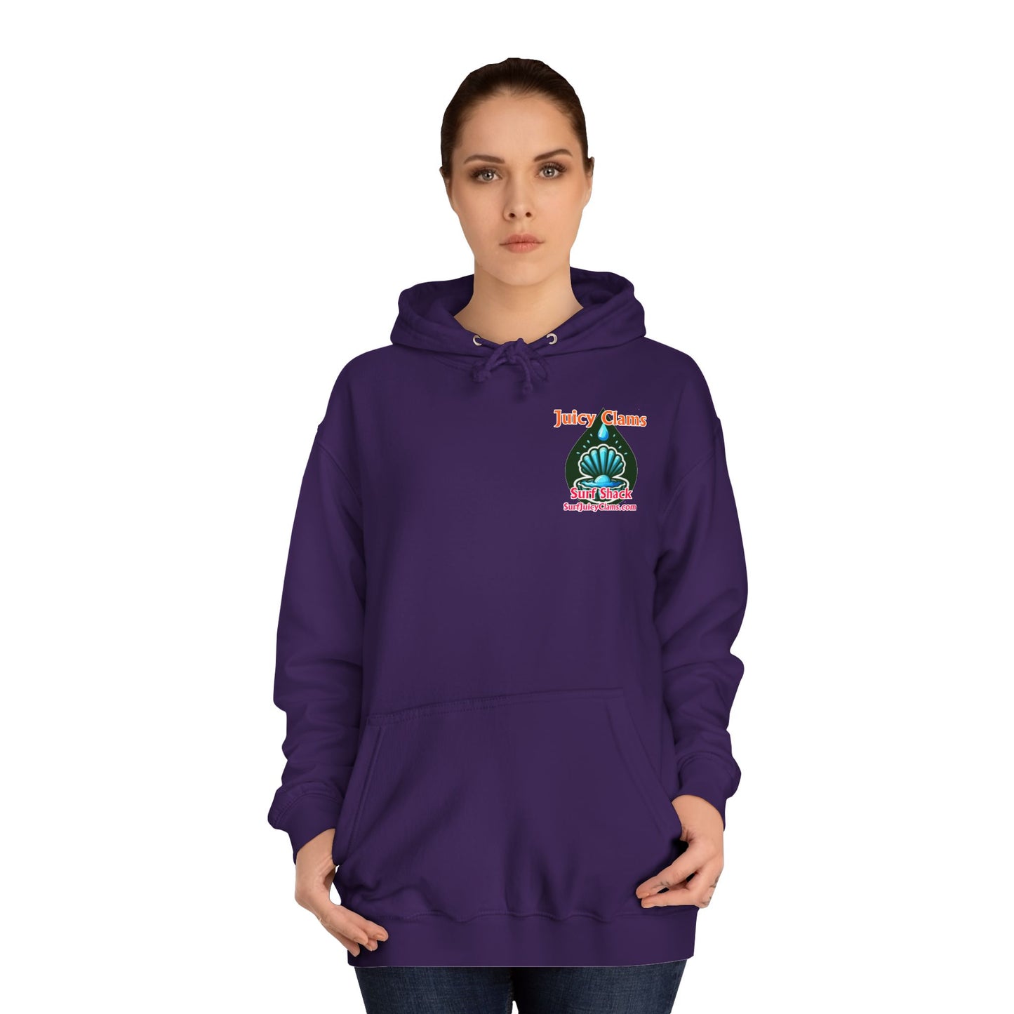 Juicy Clams Unisex College Hoodie (A015)