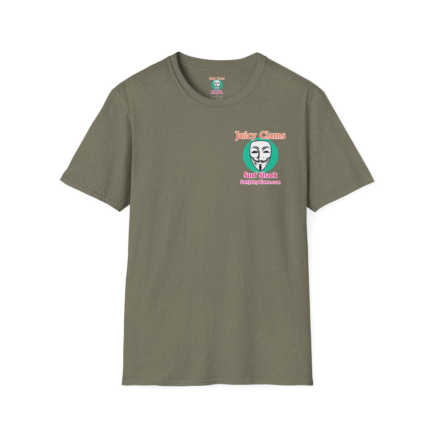 Juicy Clams Unisex Logo T-Shirt (A009)