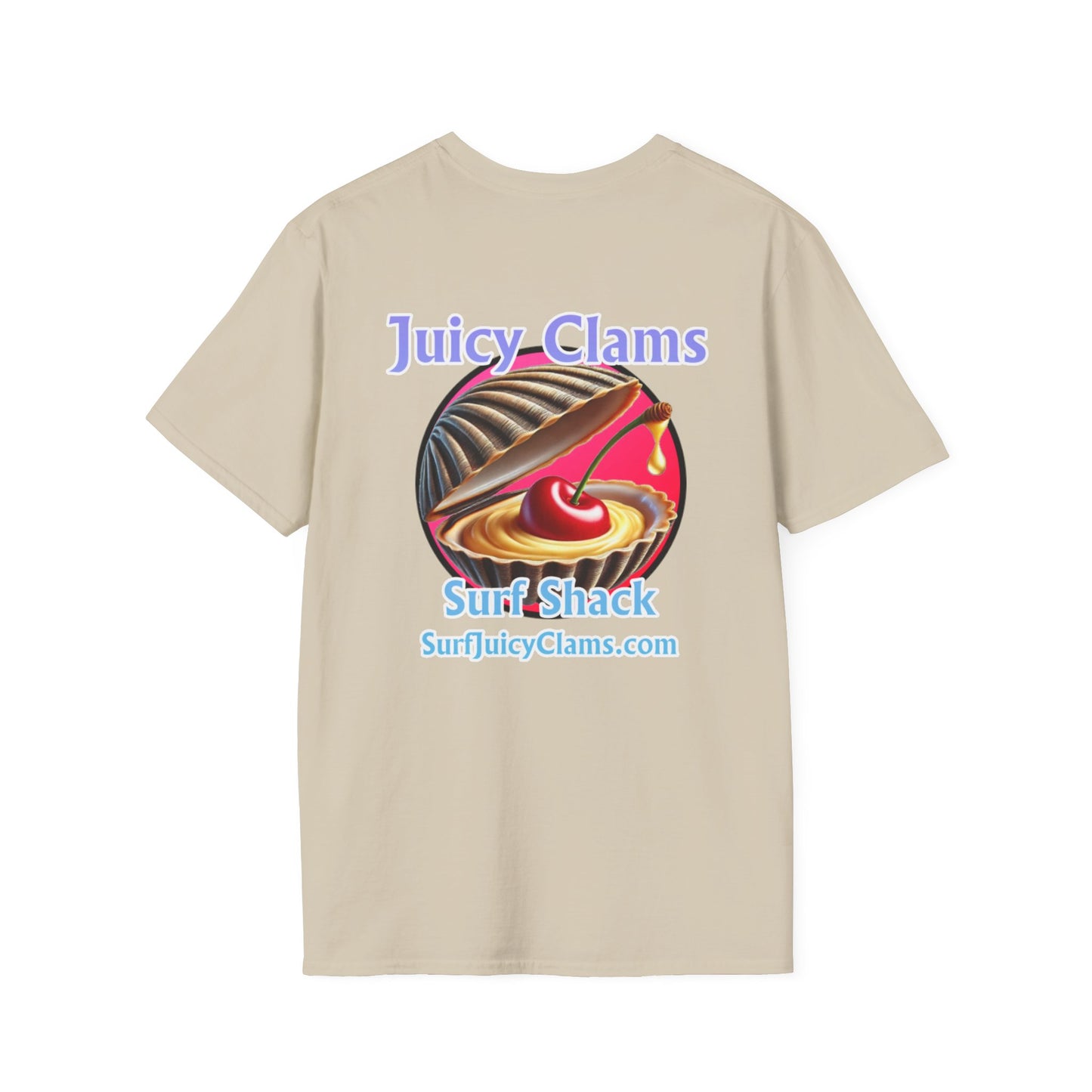 Juicy Clams Unisex Logo T-Shirt (A012)