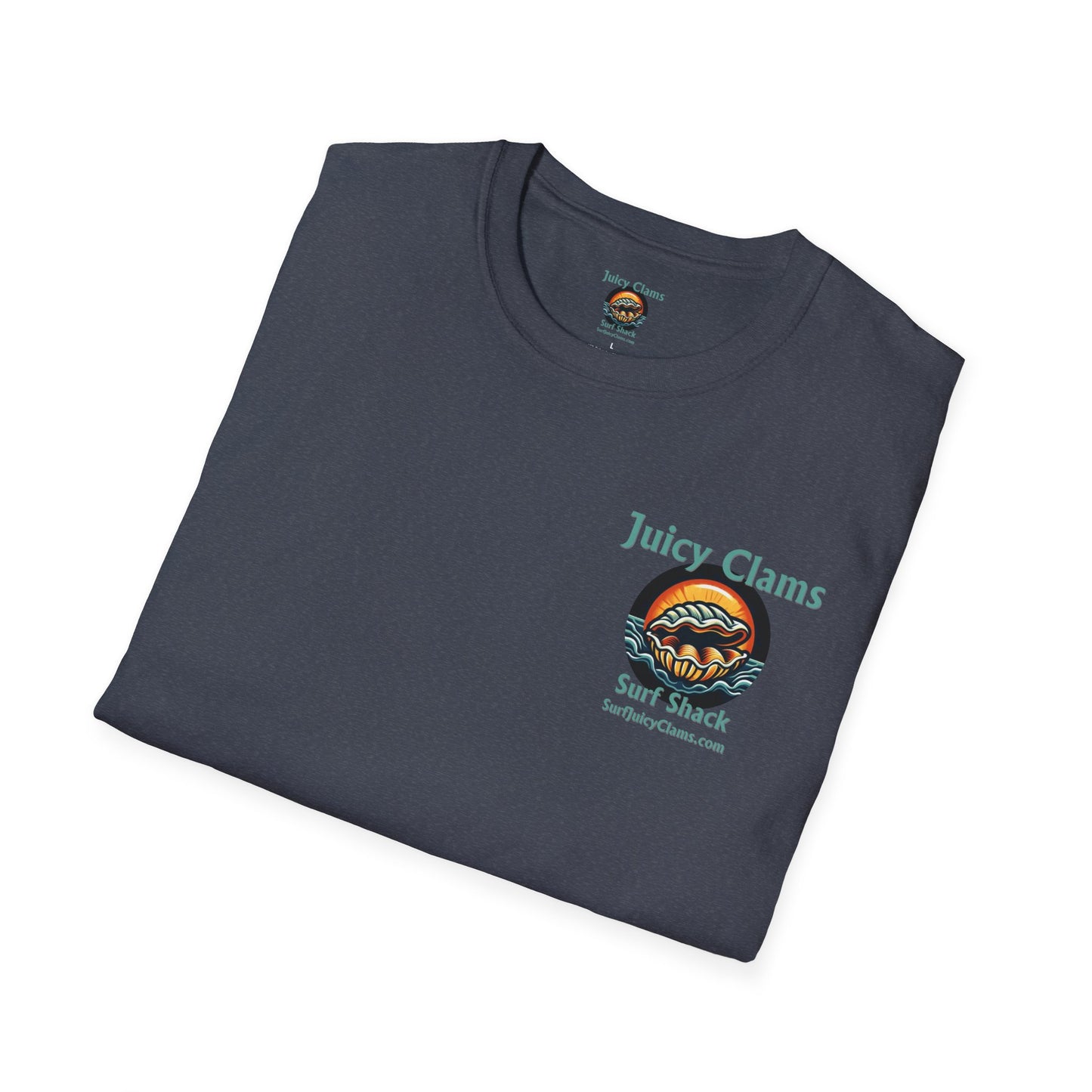 Juicy Clams Unisex Logo T-Shirt (A002)