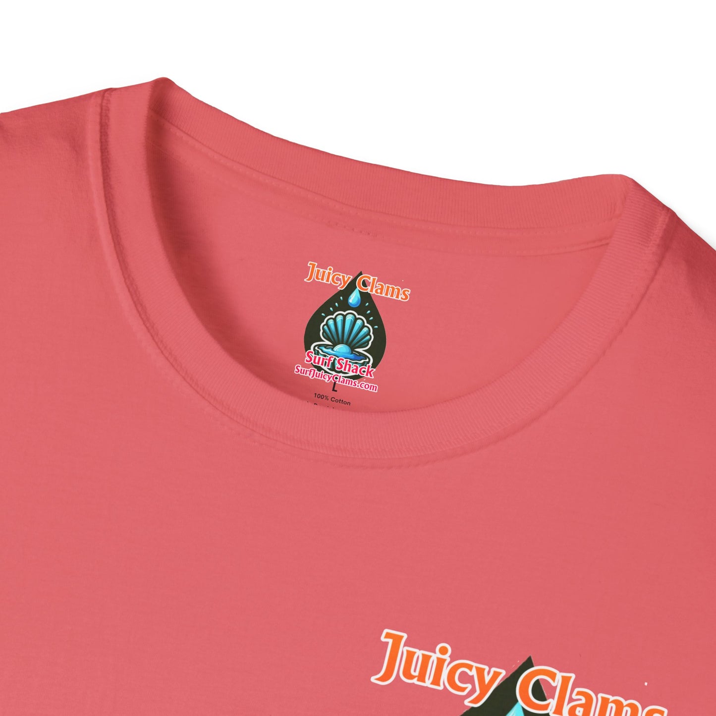 Juicy Clams Unisex Logo T-Shirt (A015)