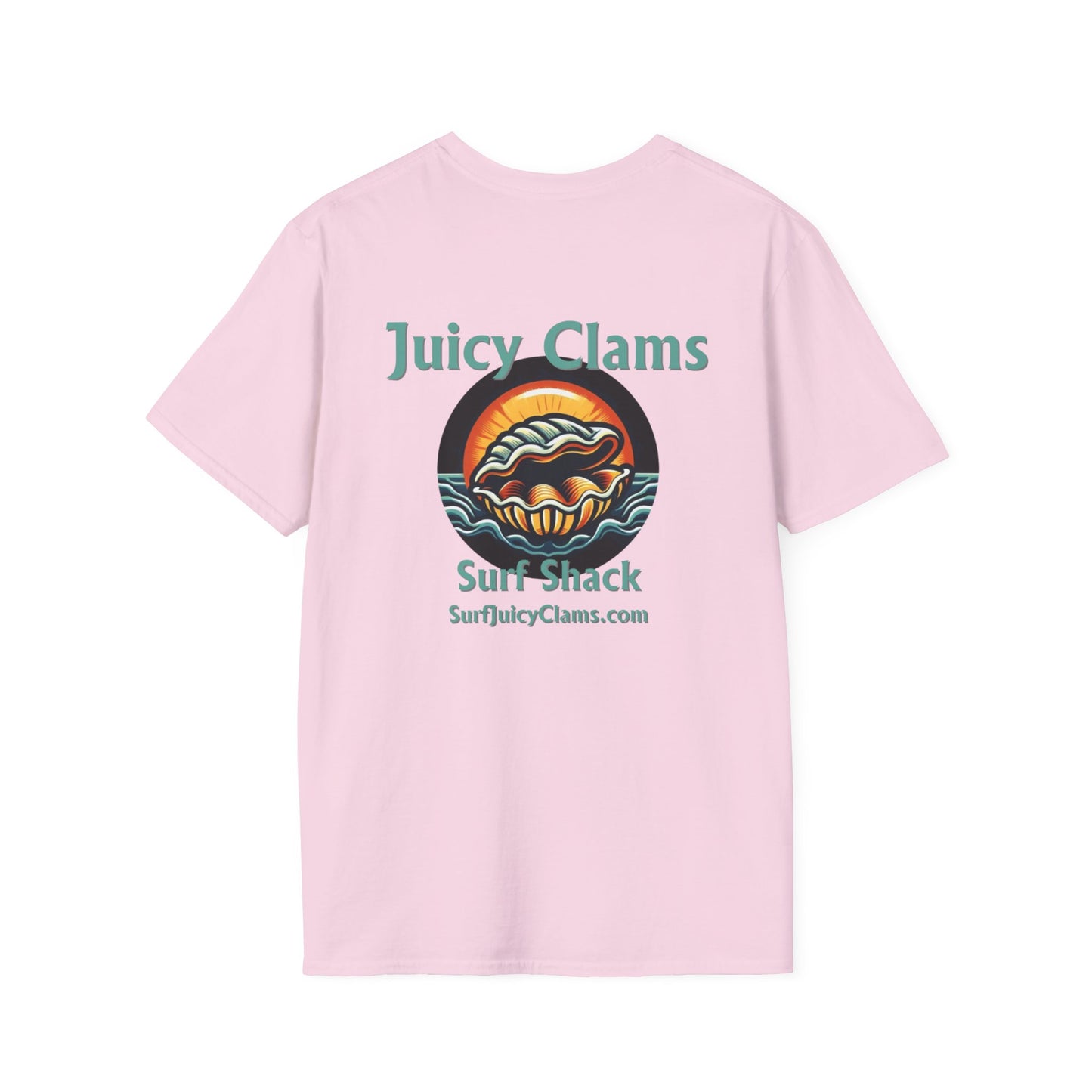 Juicy Clams Unisex Logo T-Shirt (A002)