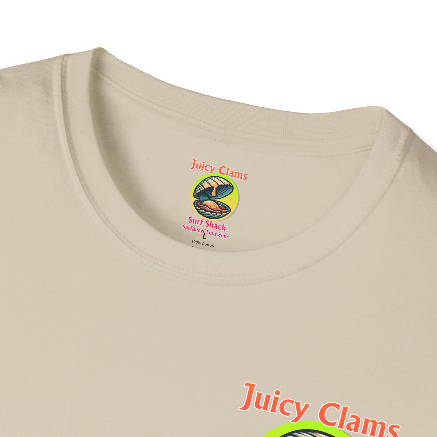 Juicy Clams Unisex Logo T-Shirt (A010)