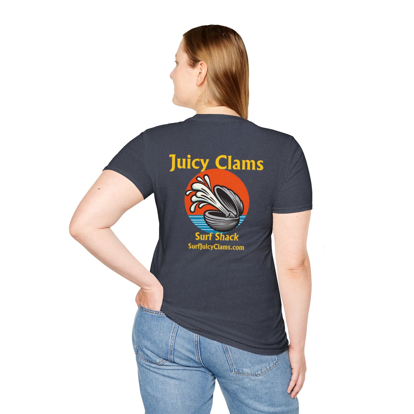 Juicy Clams Unisex Logo T-Shirt (A005)