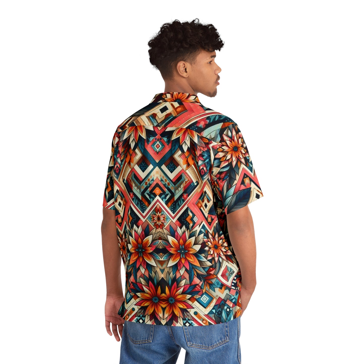 Juicy Clams Men's Hawaiian Shirt (H060)