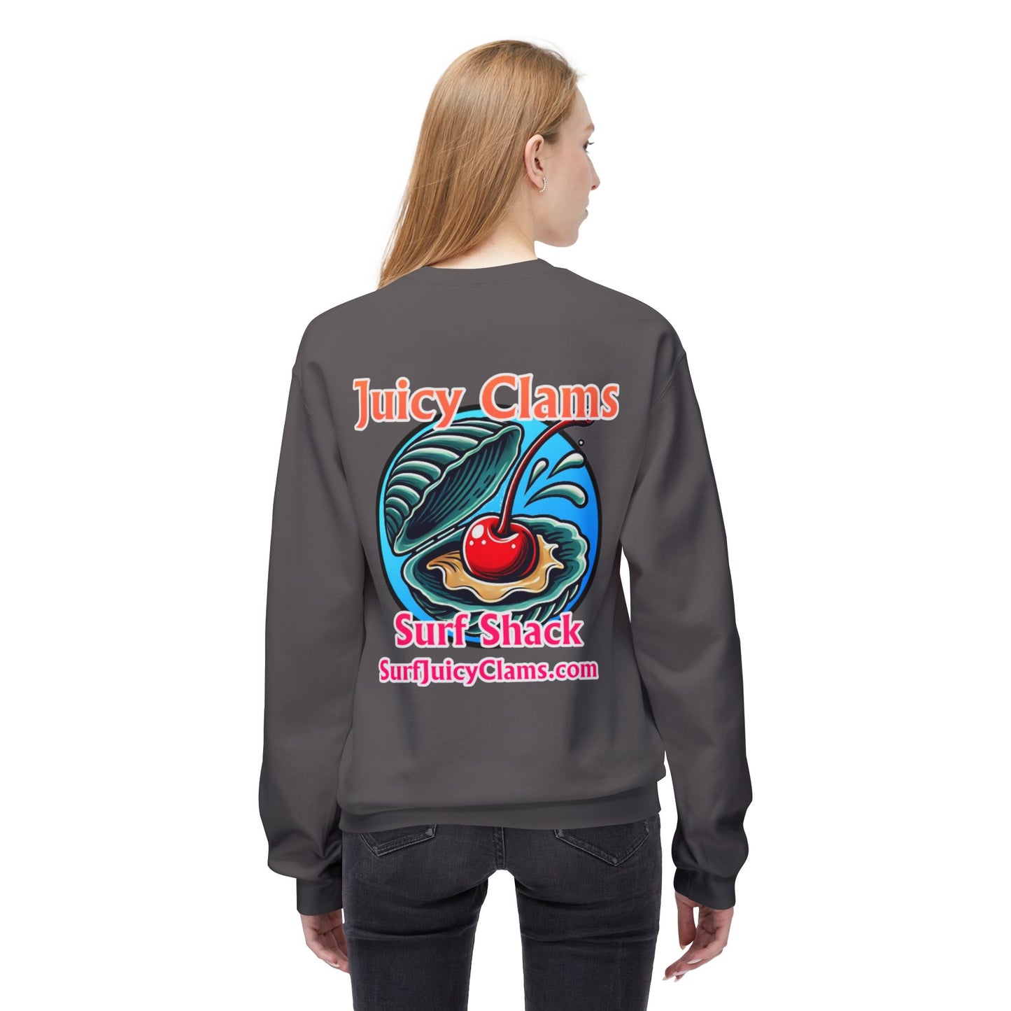 Juicy Clams Unisex Midweight Sweatshirt (A003)