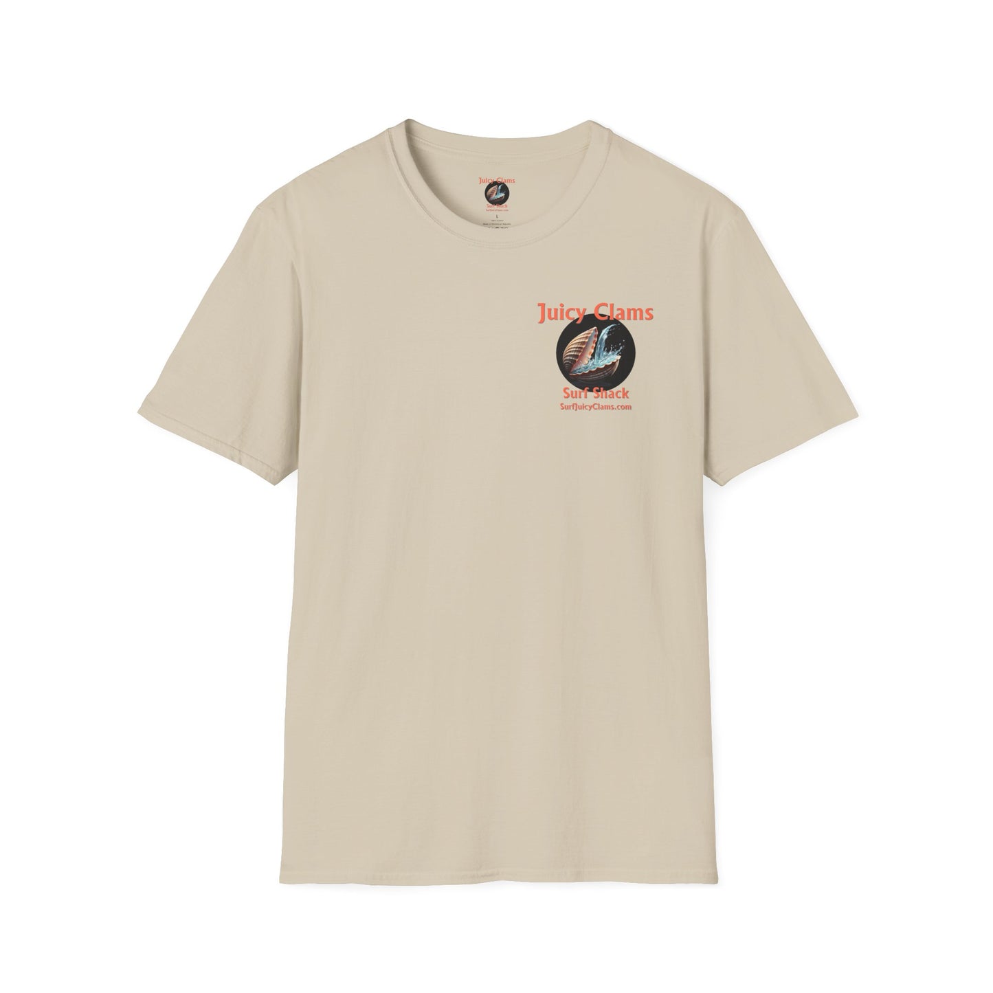 Juicy Clams Unisex Logo T-Shirt (A011)