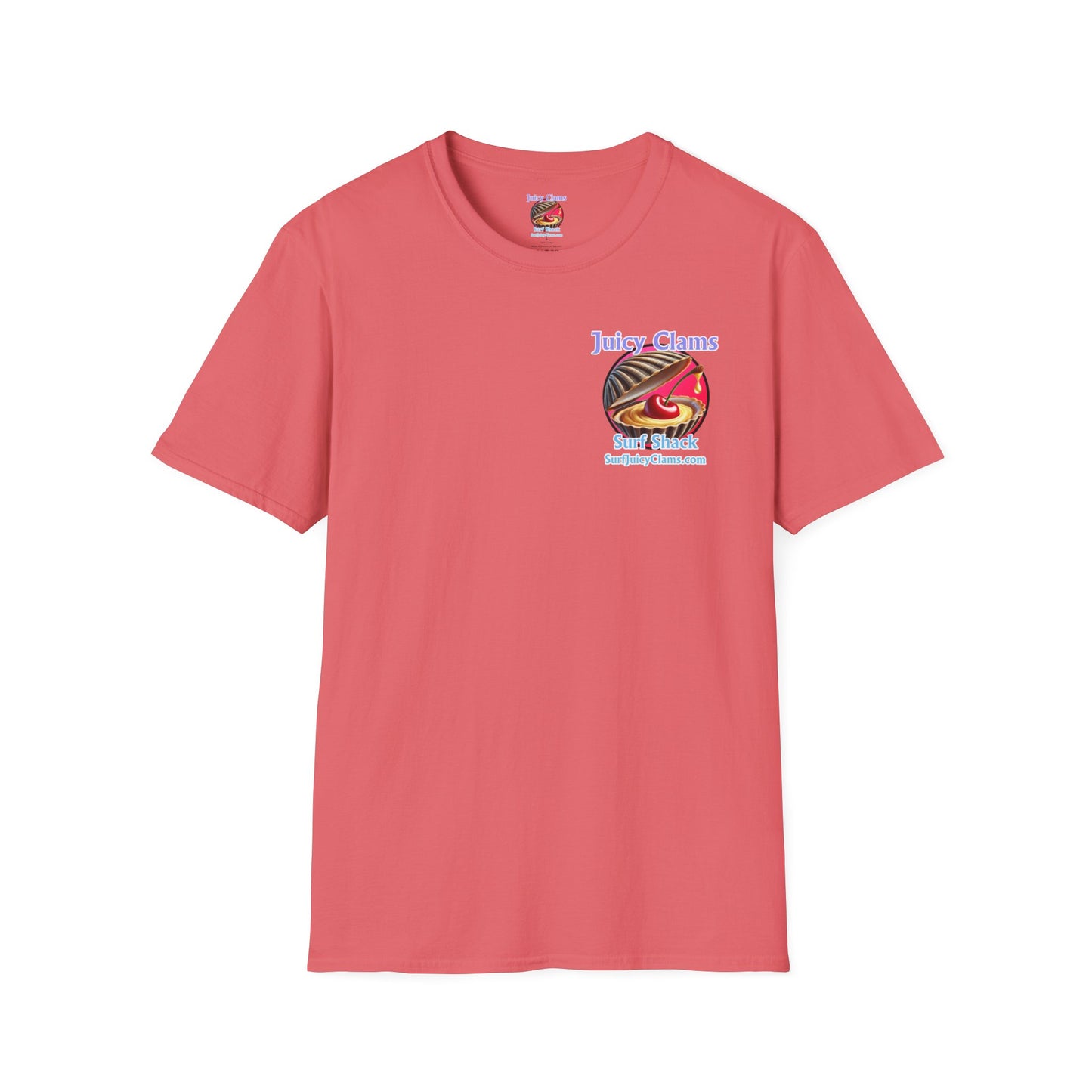 Juicy Clams Unisex Logo T-Shirt (A012)