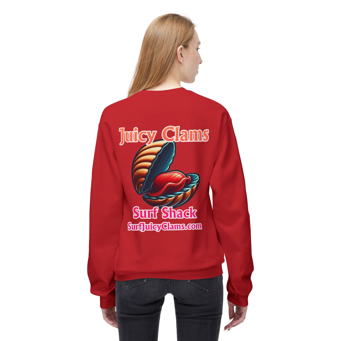 Juicy Clams Unisex Midweight Sweatshirt (A024)